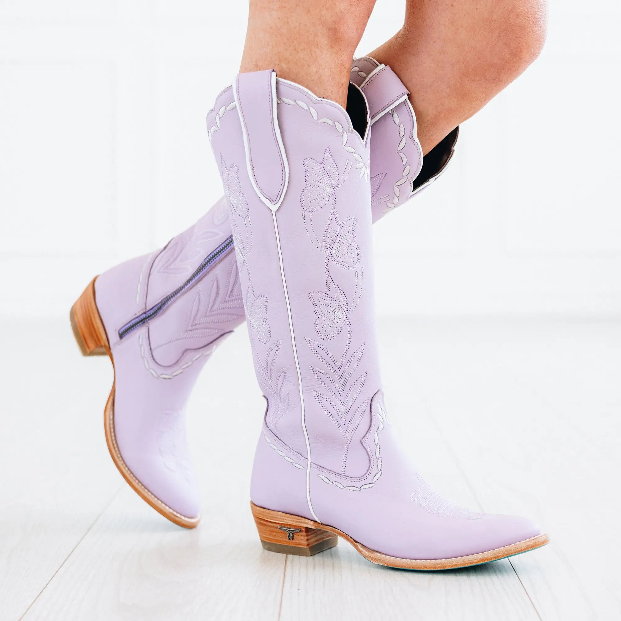 Sweet Memories Knee High - Lovely Lavender Ladies Boot Western Fashion by Lane