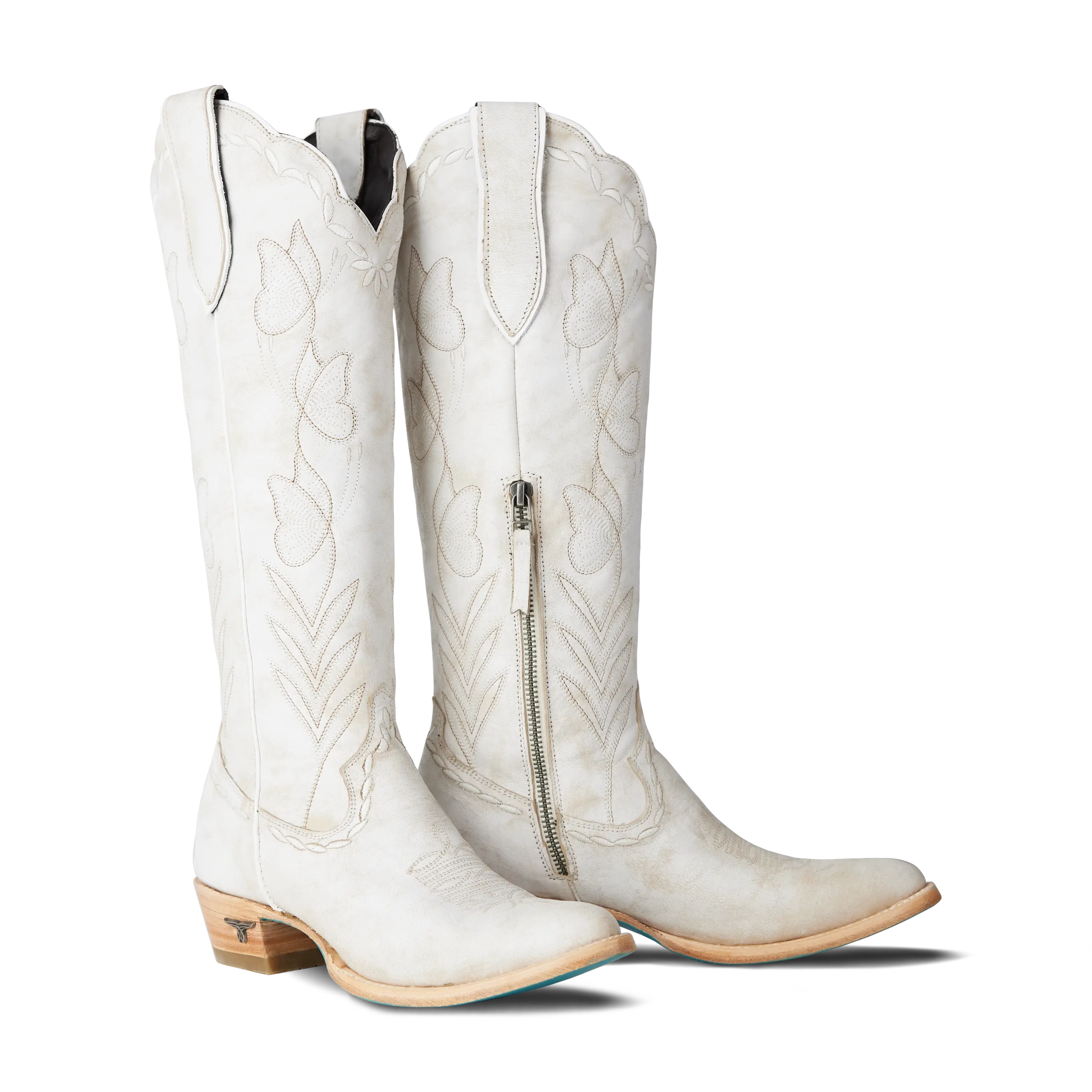 Sweet Memories Knee High - Ceramic Crackle Ladies Boot Ceramic Crackle Western Fashion by Lane