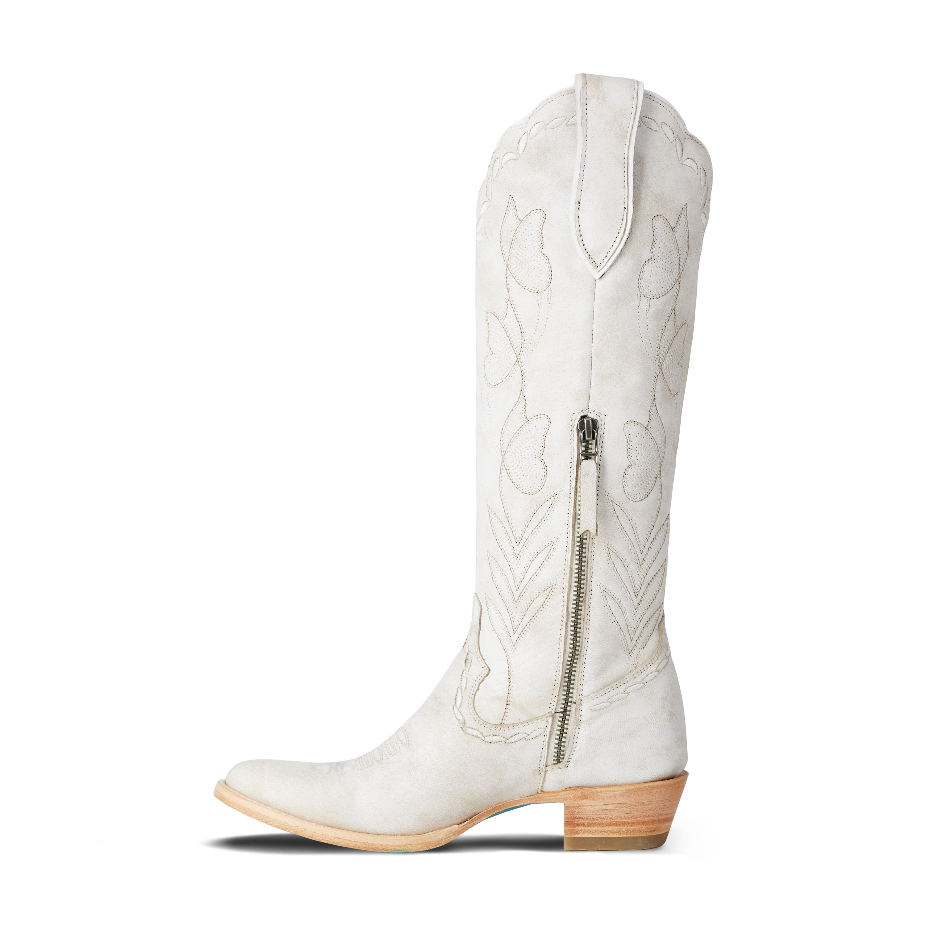 Sweet Memories Knee High - Ceramic Crackle Ladies Boot Western Fashion by Lane