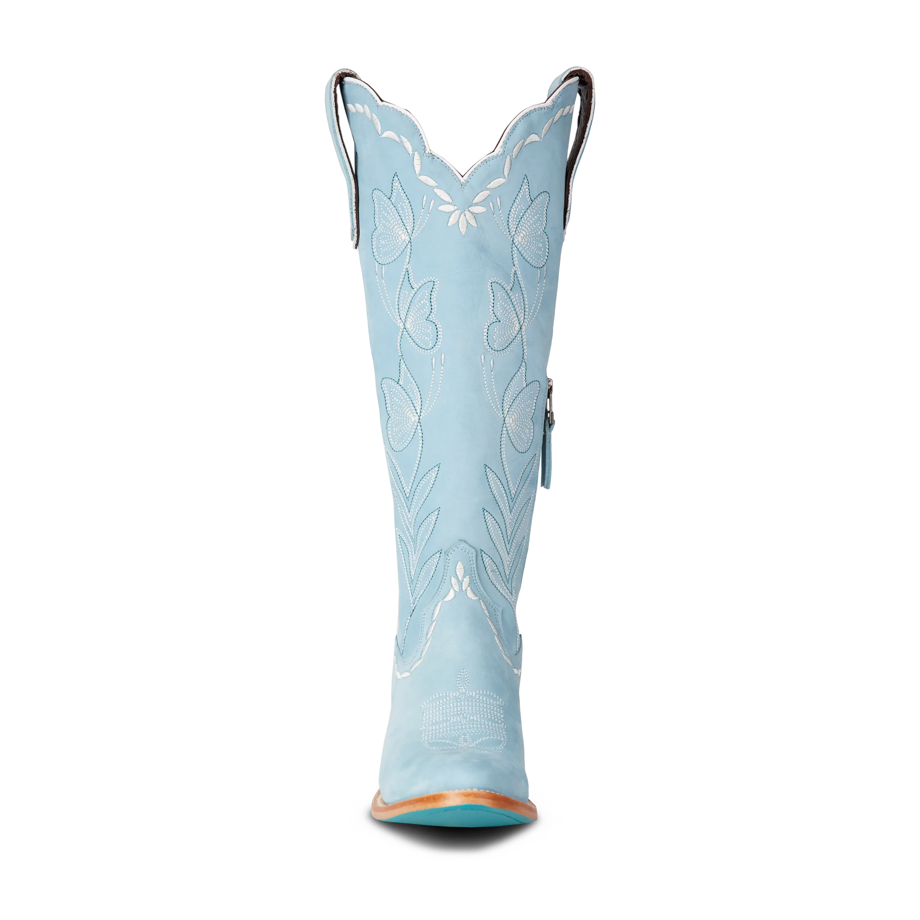 Sweet Memories Knee High - Powder Blue Ladies Boot Western Fashion by Lane