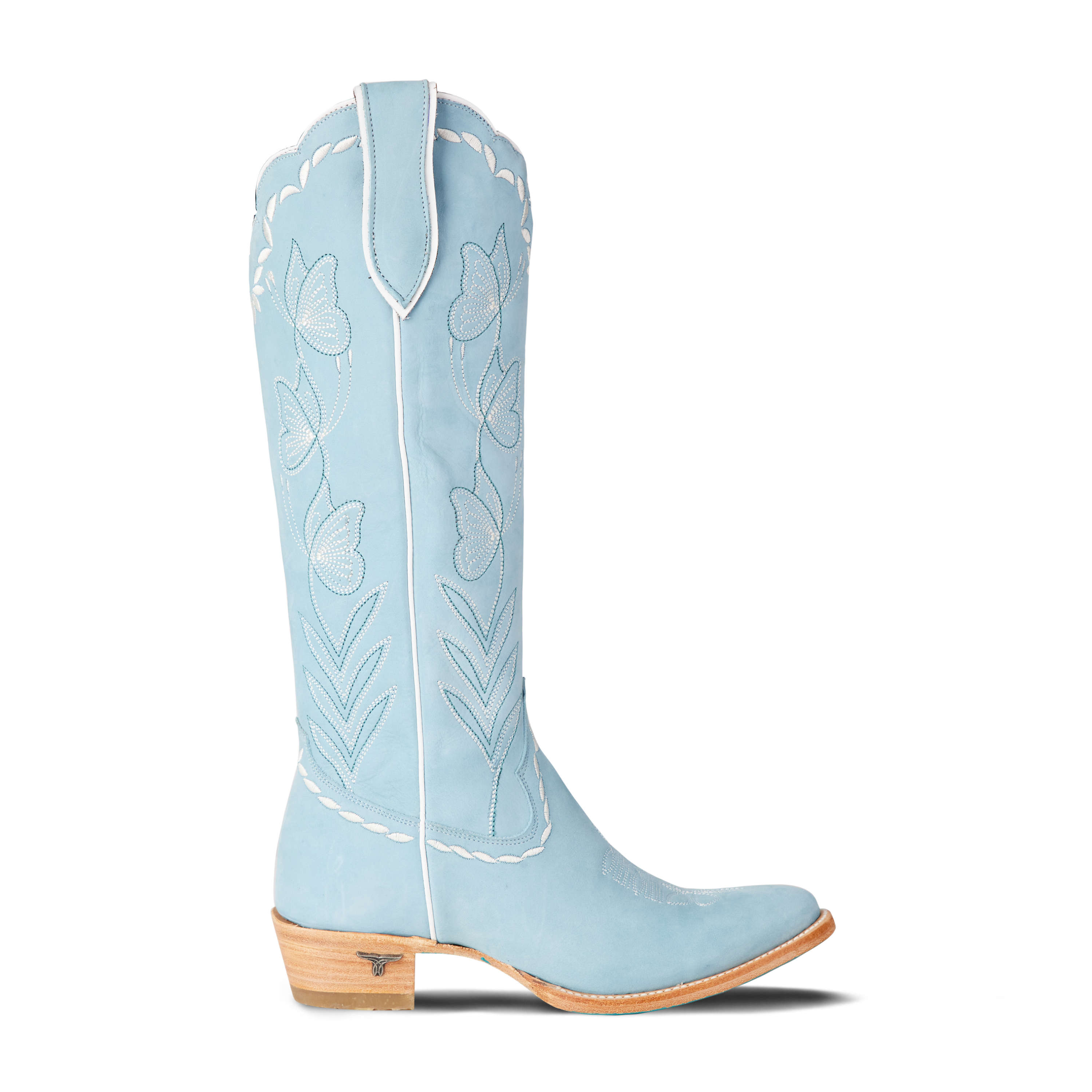 Sweet Memories Knee High - Powder Blue Ladies Boot Western Fashion by Lane