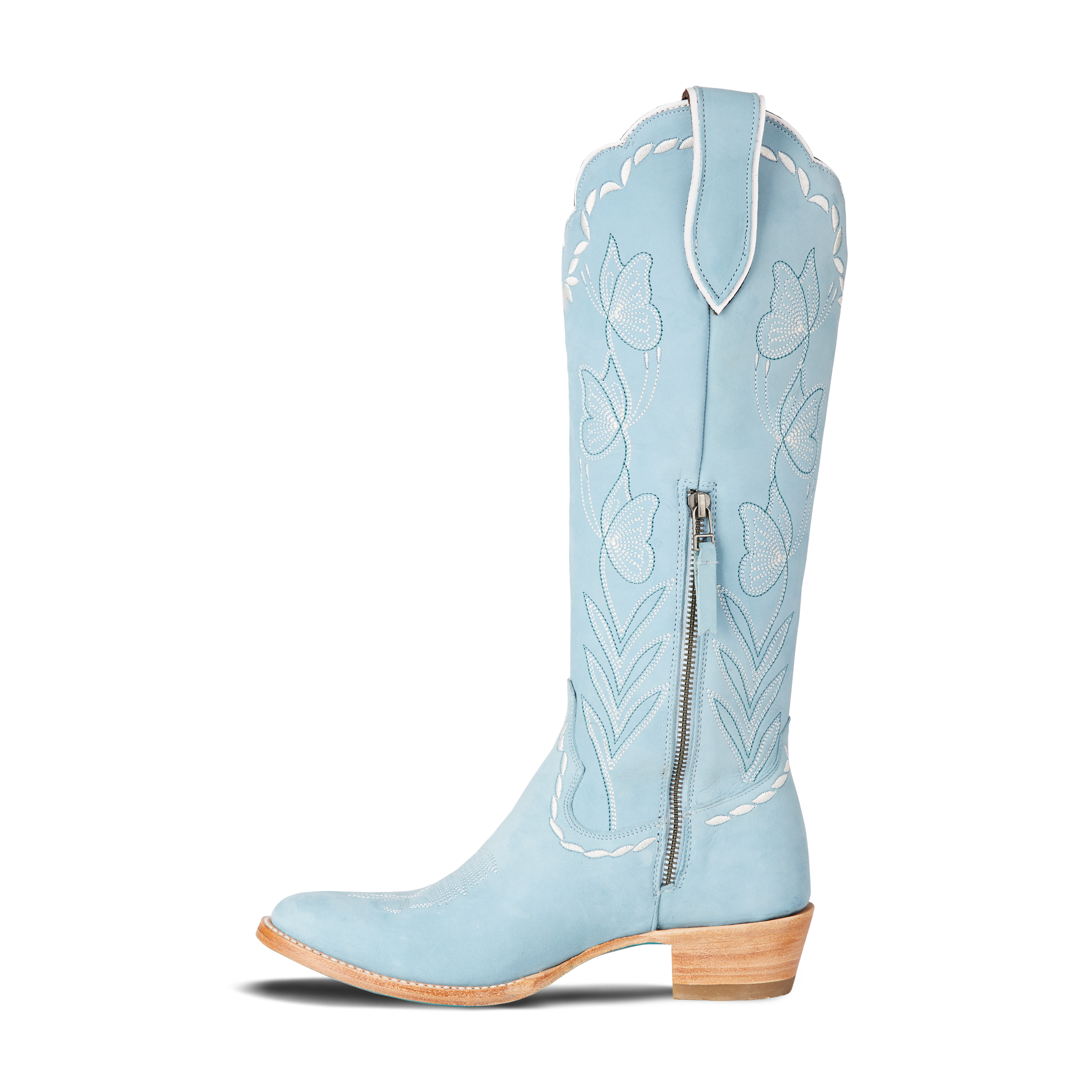 Sweet Memories Knee High - Powder Blue Ladies Boot Western Fashion by Lane