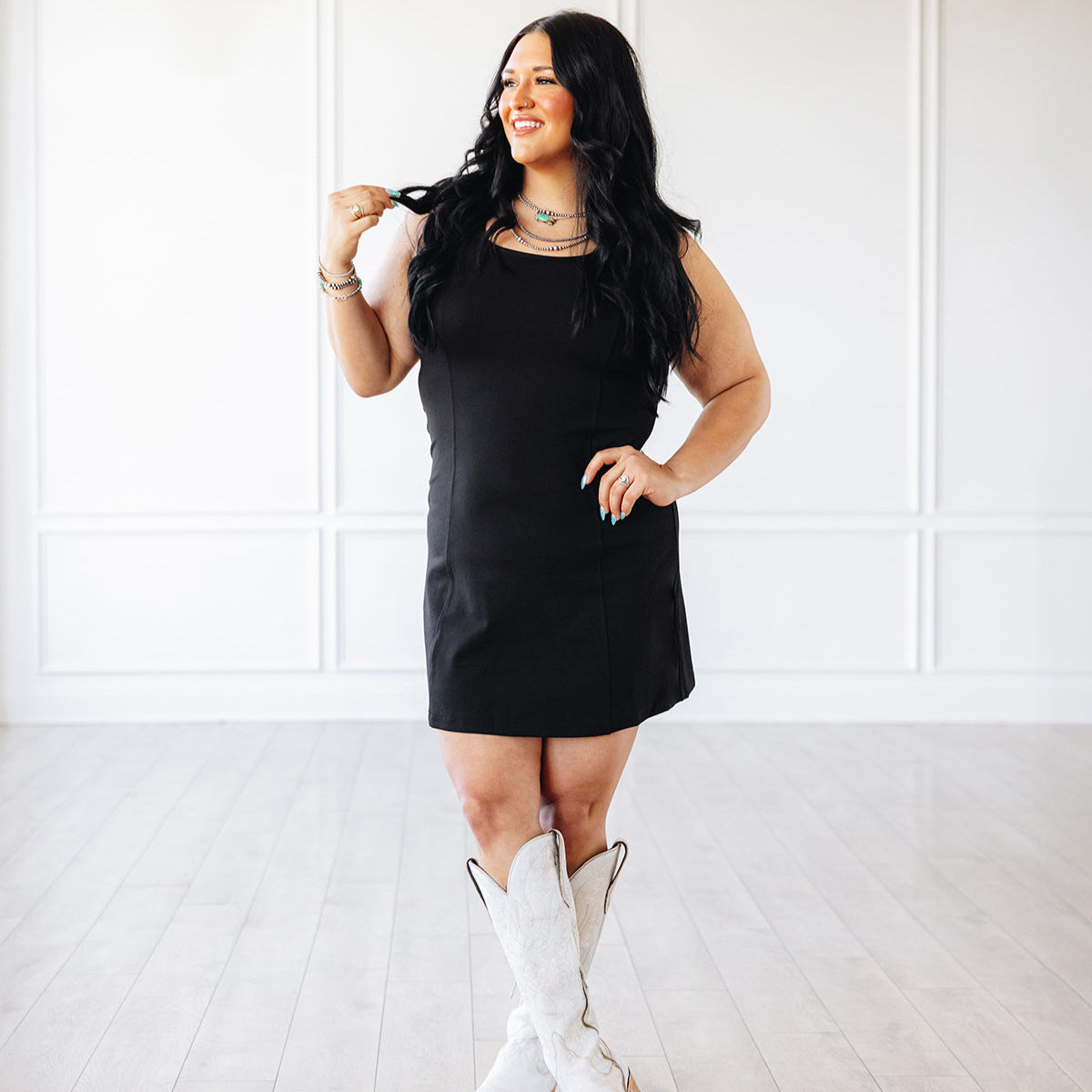 Lane Essential Dress - Black**FINAL SALE** Clothing Western Fashion by Lane