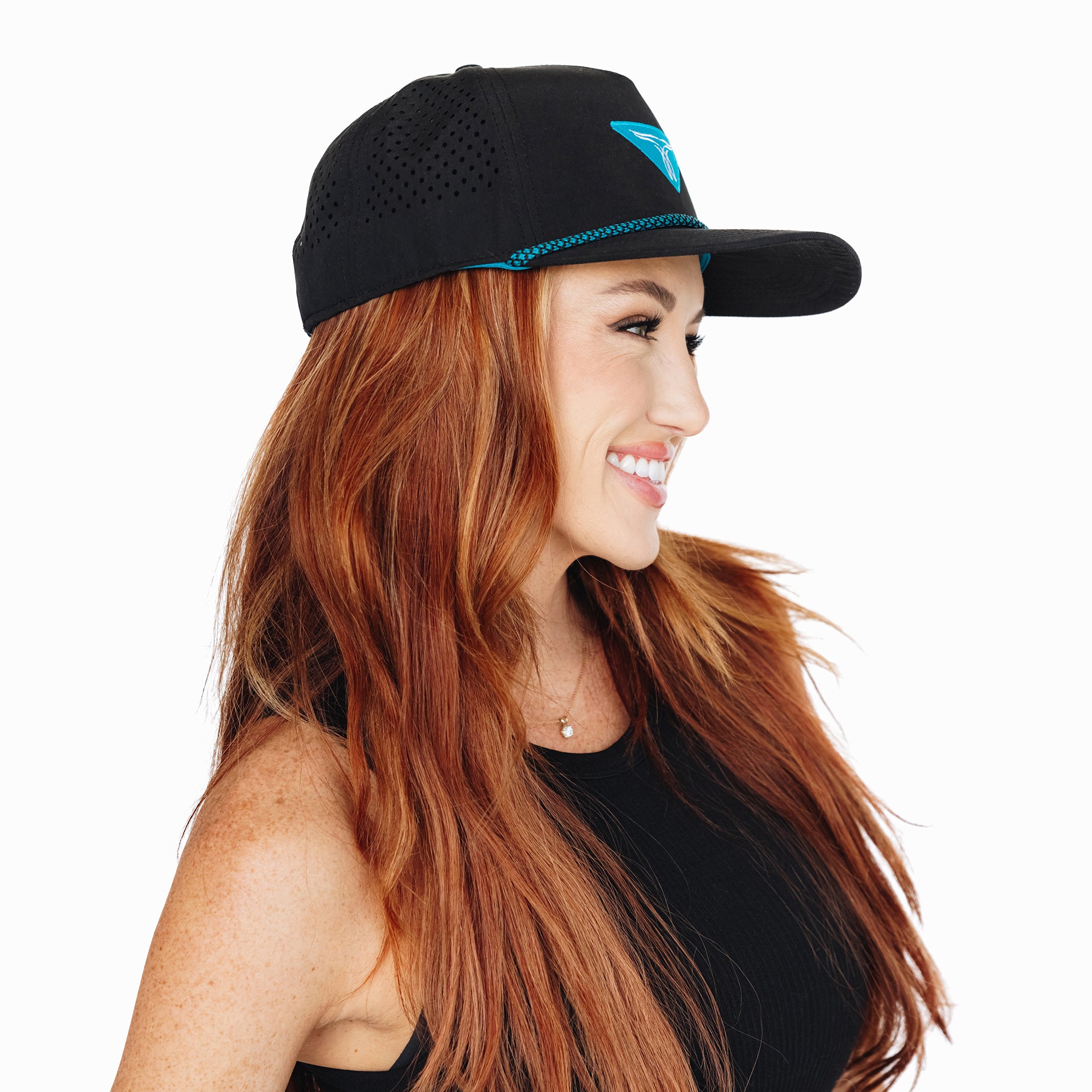 Ladies Snapback Cap - Black Ladies Cap Western Fashion by Lane