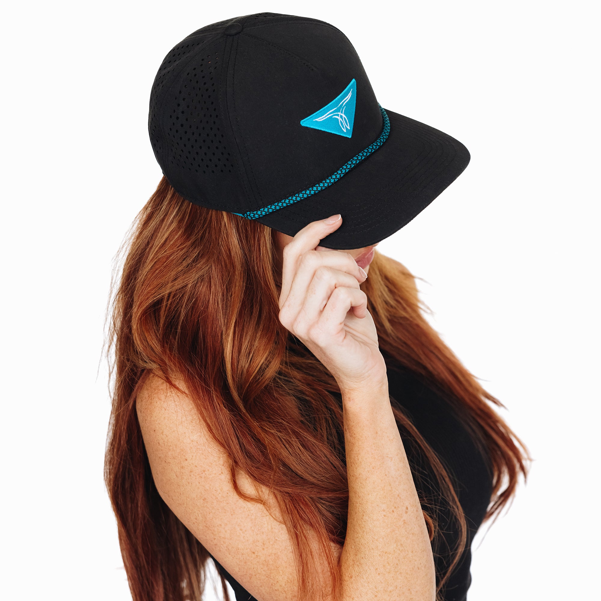 Ladies Snapback Cap - Black Ladies Cap Western Fashion by Lane