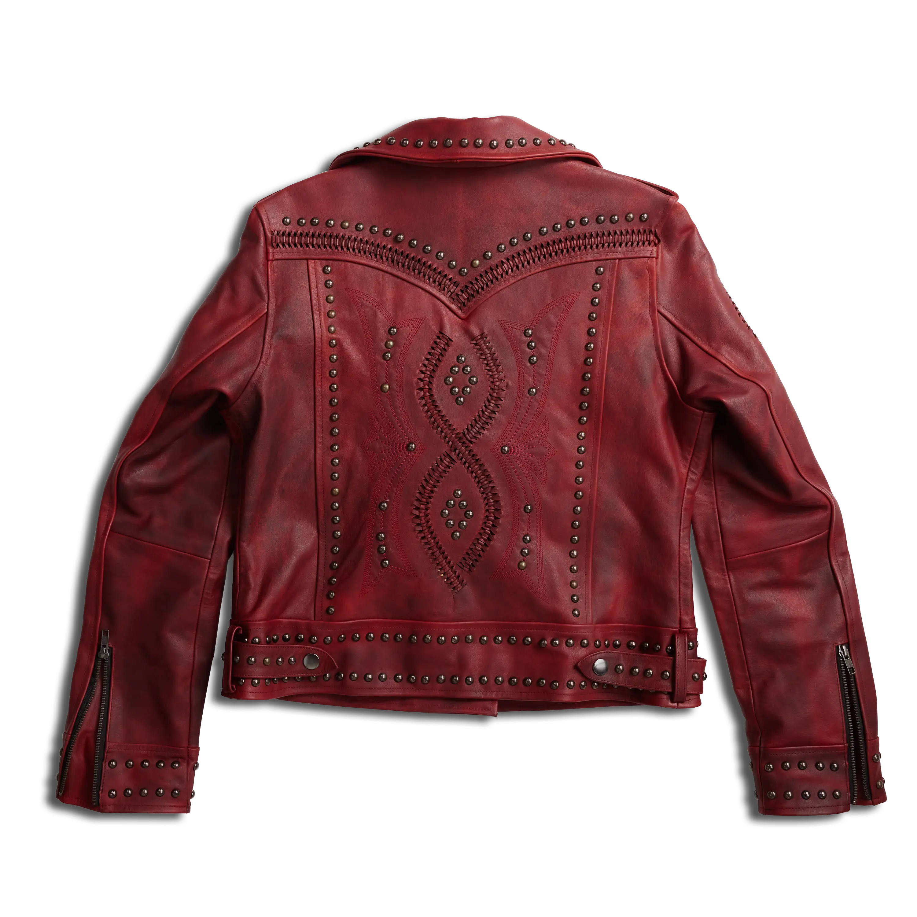 Cossette Jacket - Smoldering Ruby Jackets Western Fashion by Lane