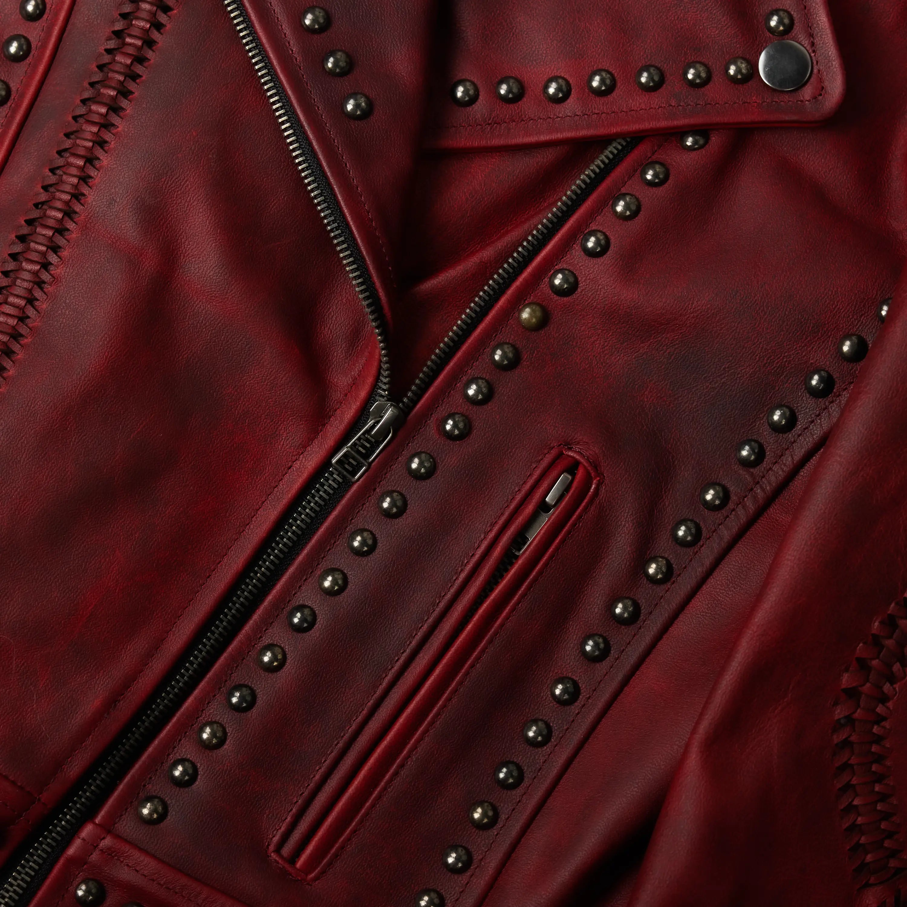 Cossette Jacket - Smoldering Ruby Jackets Western Fashion by Lane