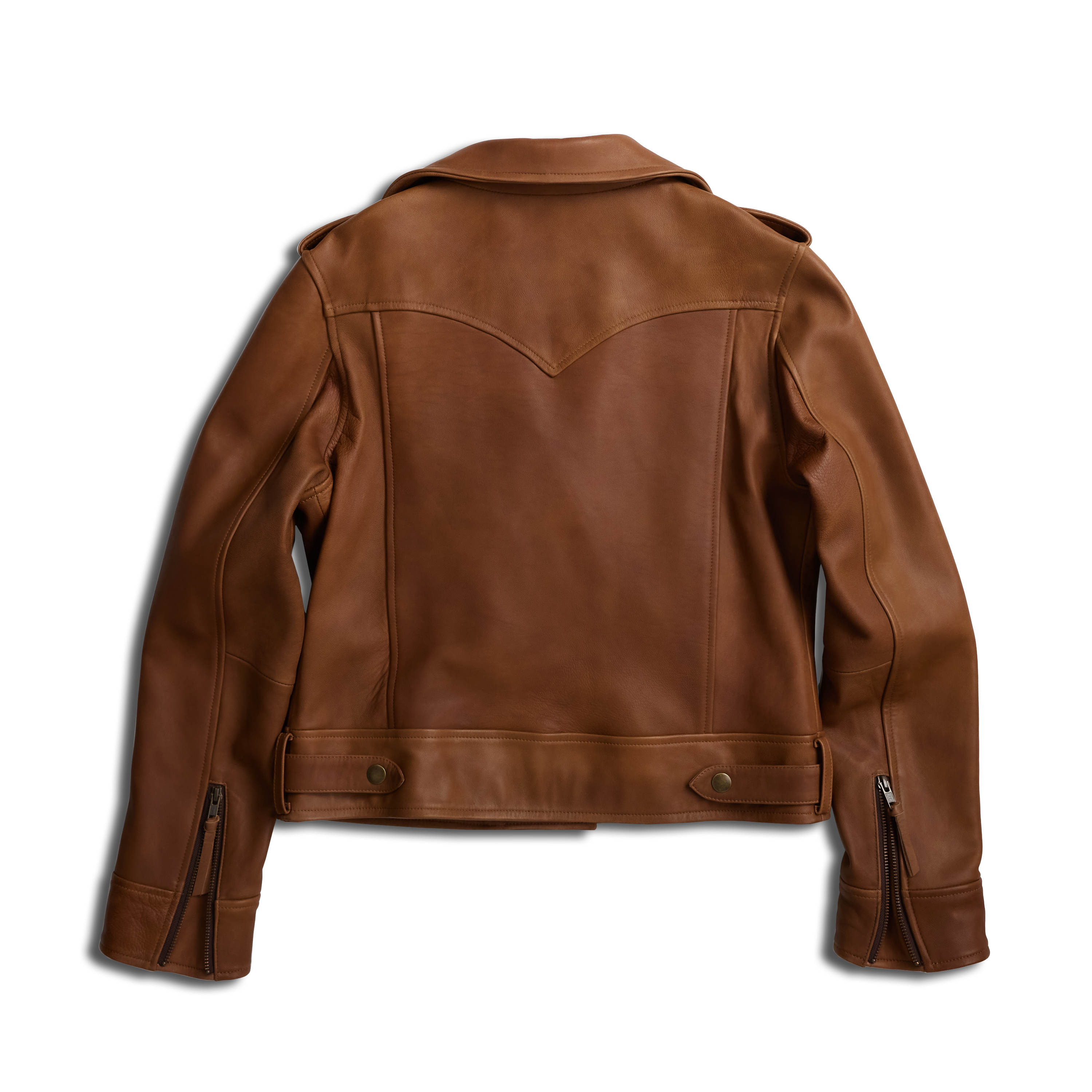 Basic Biker Jacket - Desert Clay Jackets Western Fashion by Lane