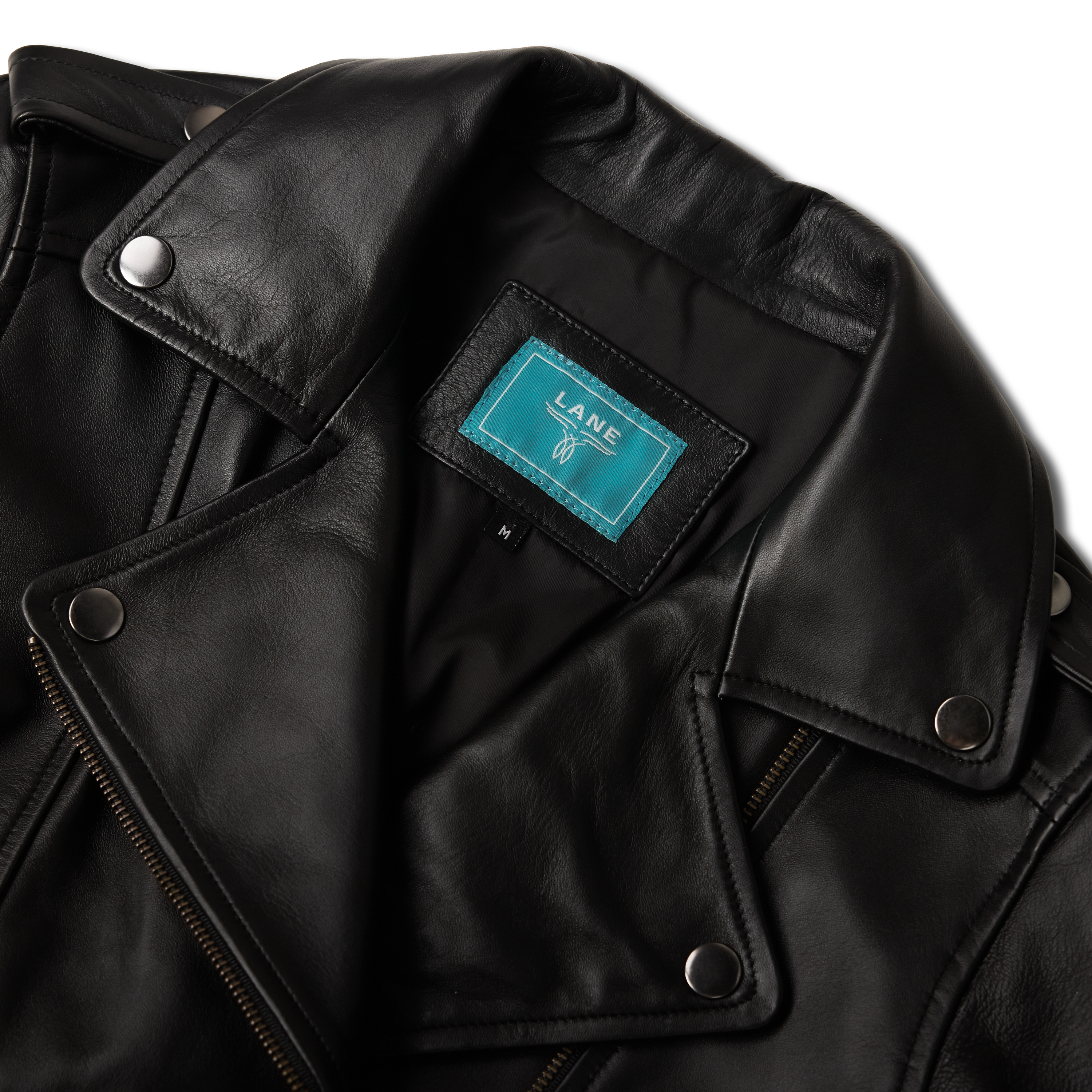 Basic Biker Jacket - Jet Black Jackets Western Fashion by Lane