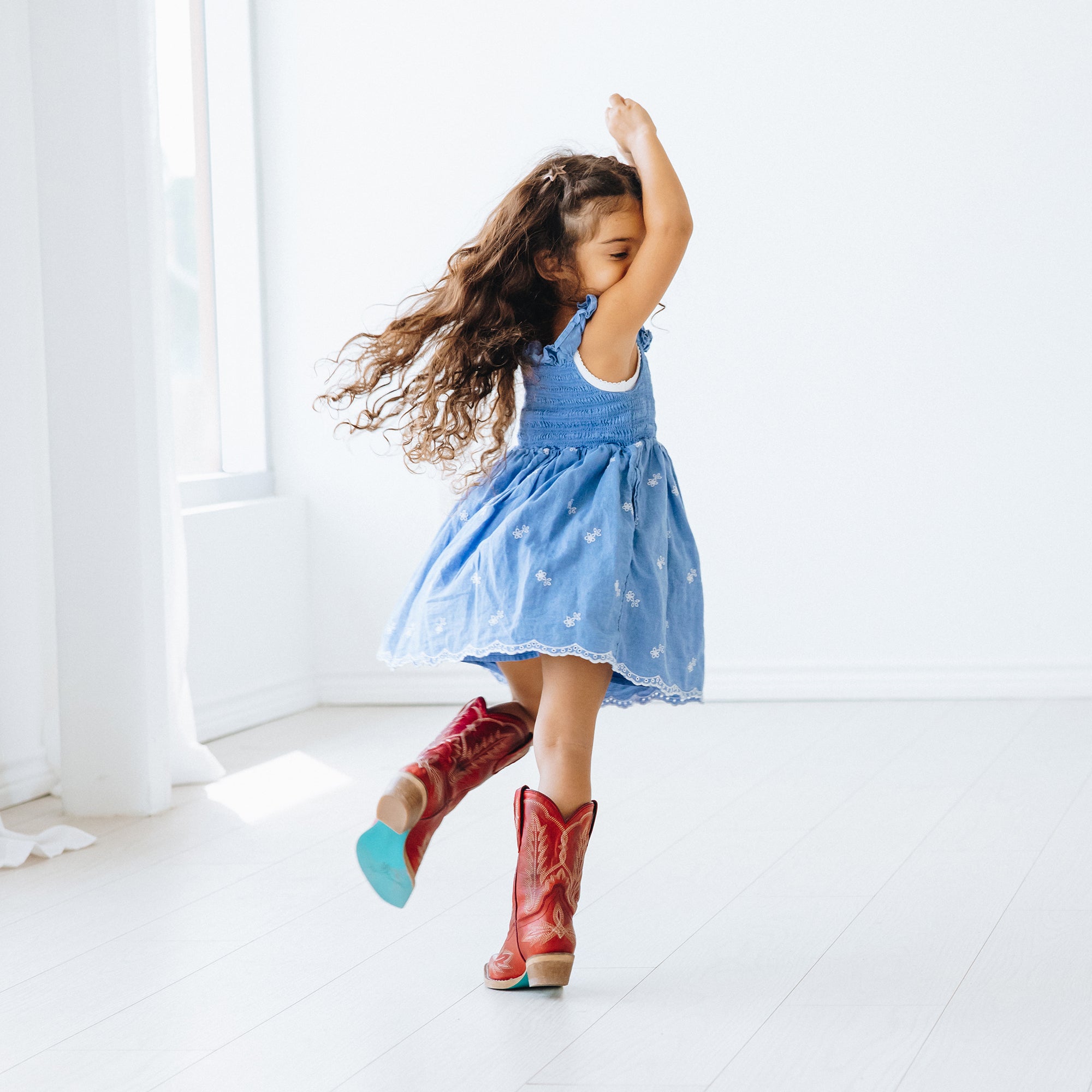 Lil' Lane Lexington Boot - Smoldering Ruby Kids Boots Western Fashion by Lane