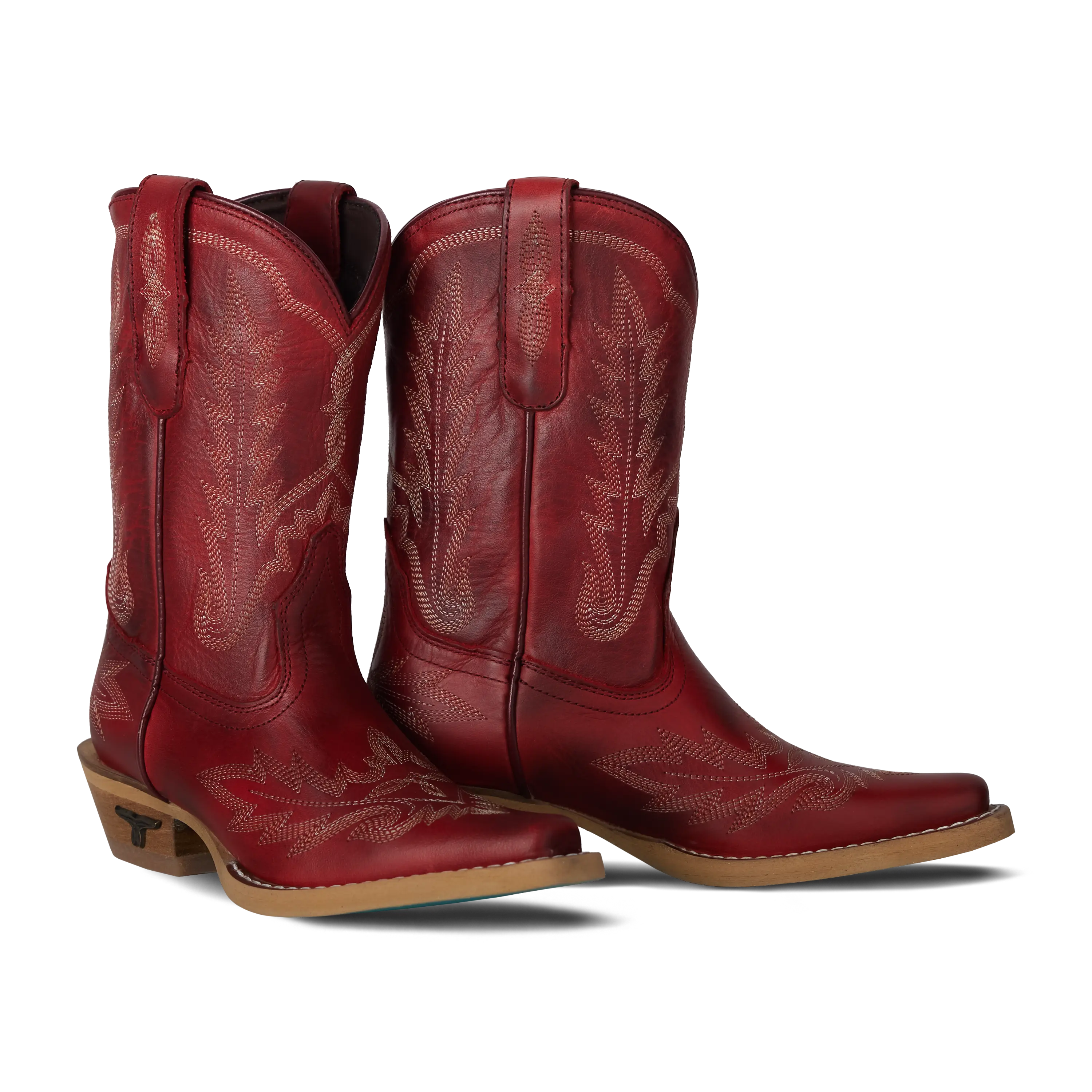 Lil' Lane Girls Lexington Boot - Smoldering Ruby Kids Boots Smoldering Ruby Western Fashion by Lane