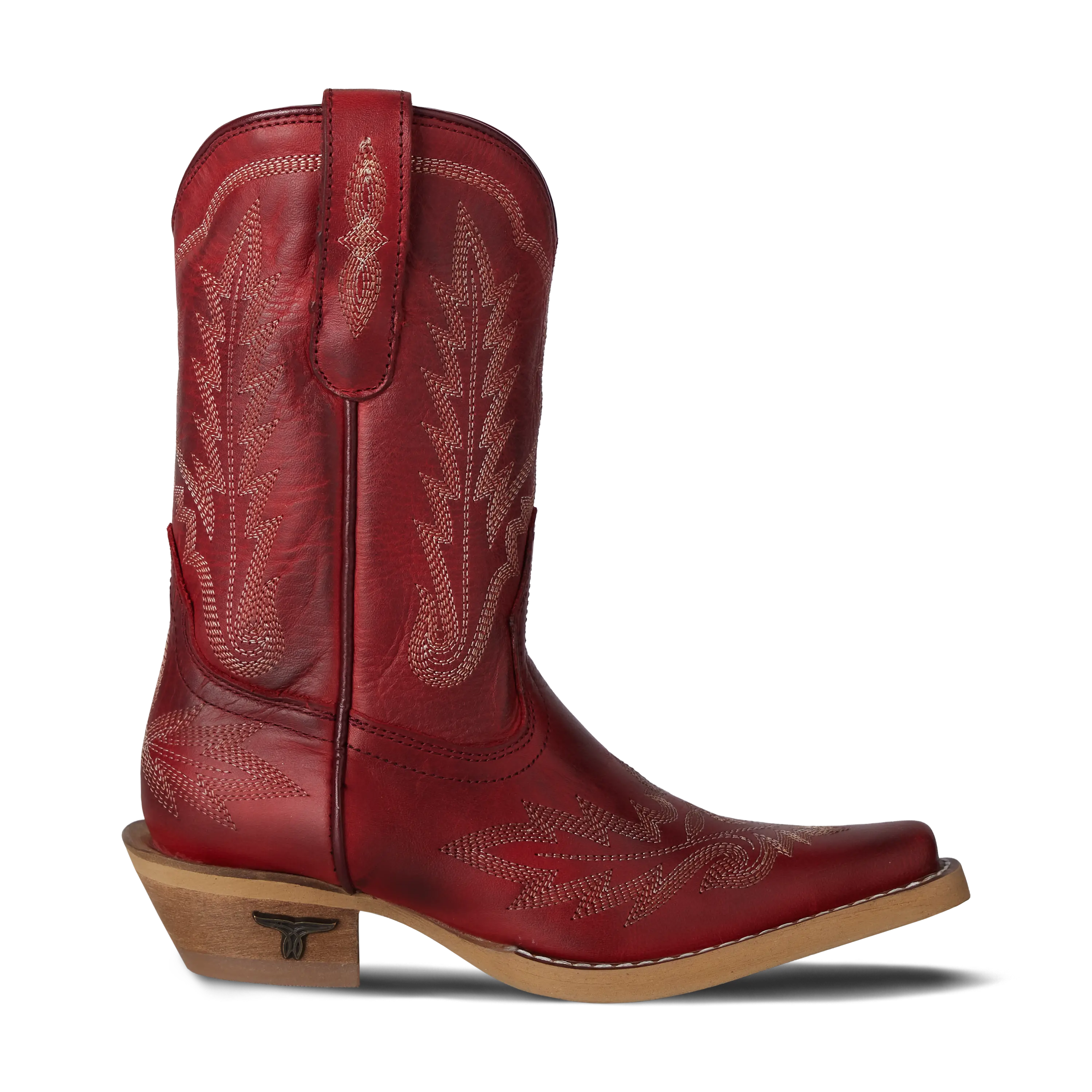 Lil' Lane Girls Lexington Boot - Smoldering Ruby Kids Boots Western Fashion by Lane