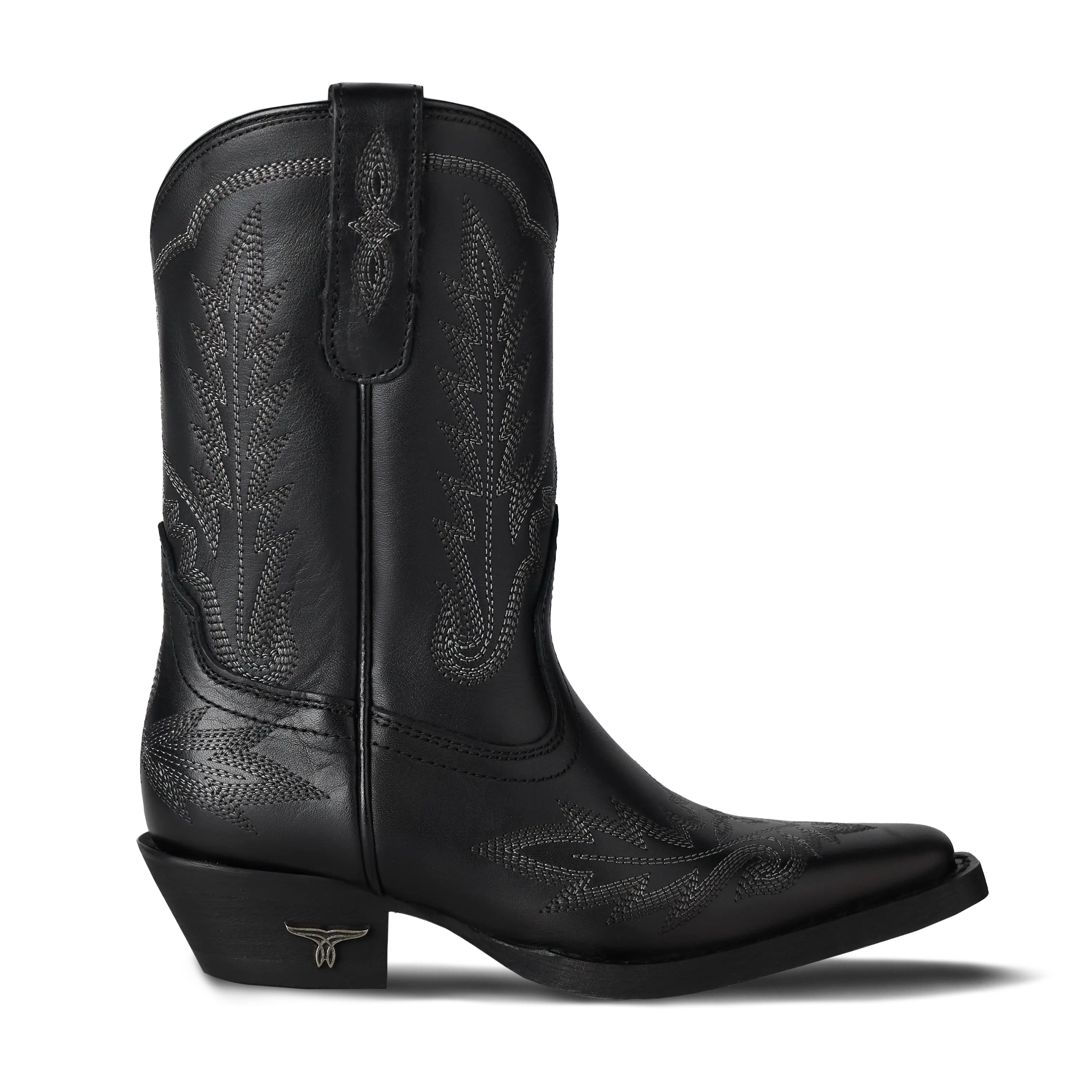 Lil' Lane Girls Lexington Boot - Jet Black Kids Boots Western Fashion by Lane
