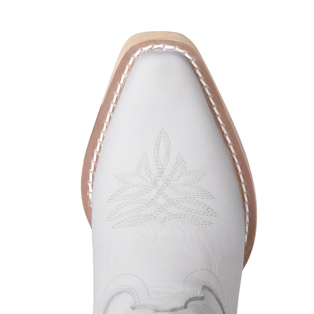 Megan Moroney Lil' Lane Girls Smokeshow Boot - Matte White Kids Boots Western Fashion by Lane