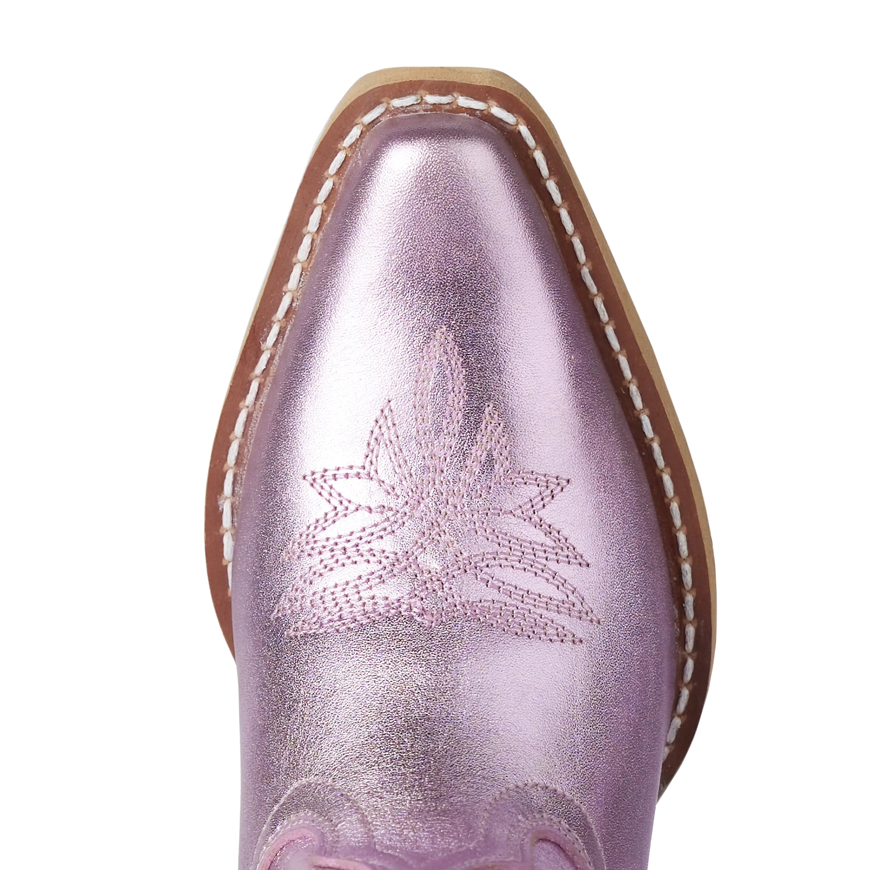 Lil' Lane Girls Smokeshow Boot - Lavender Metallic Kids Boots Western Fashion by Lane