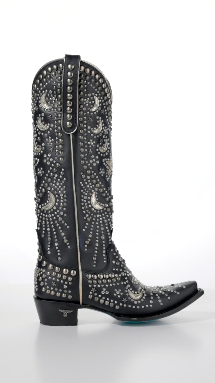 Solstice Boot - Jet Black Ladies Boot Western Fashion by Lane