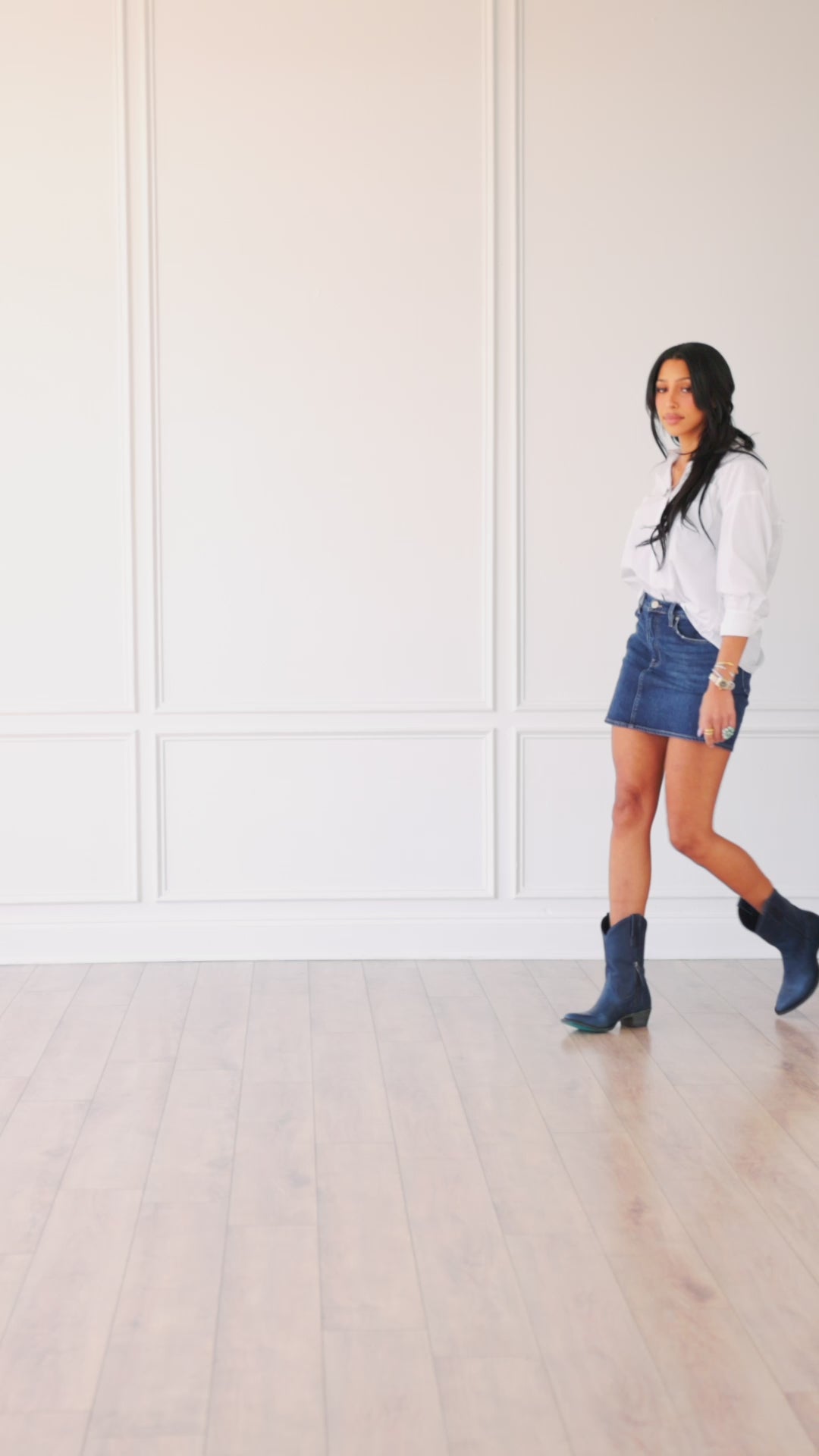 Plain Jane Midi - Midnight Navy Ladies Midi Western Fashion by Lane