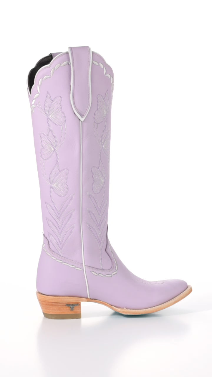 Sweet Memories Knee High - Lovely Lavender Ladies Boot Western Fashion by Lane