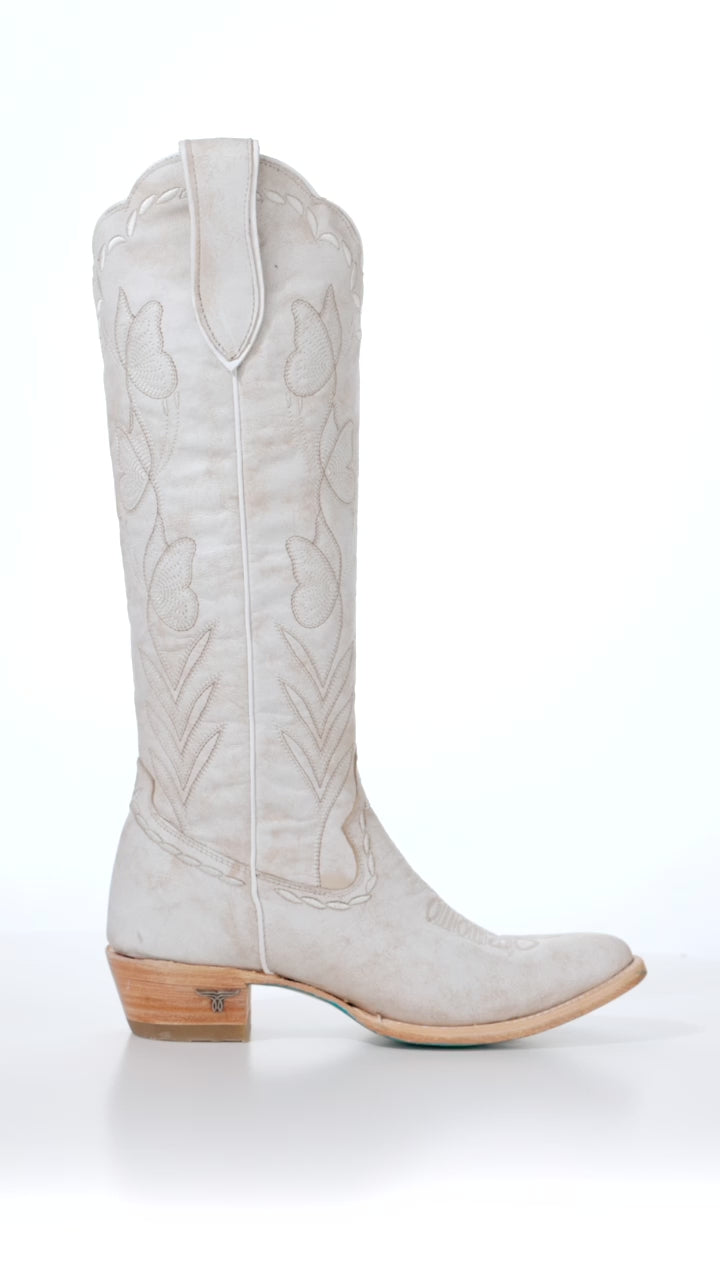 Sweet Memories Knee High - Ceramic Crackle Ladies Boot Western Fashion by Lane
