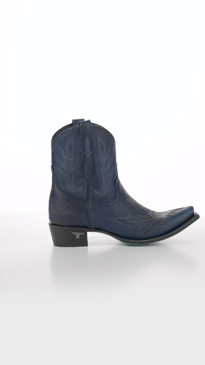 Lexington Bootie - Midnight Navy Ladies Bootie Western Fashion by Lane