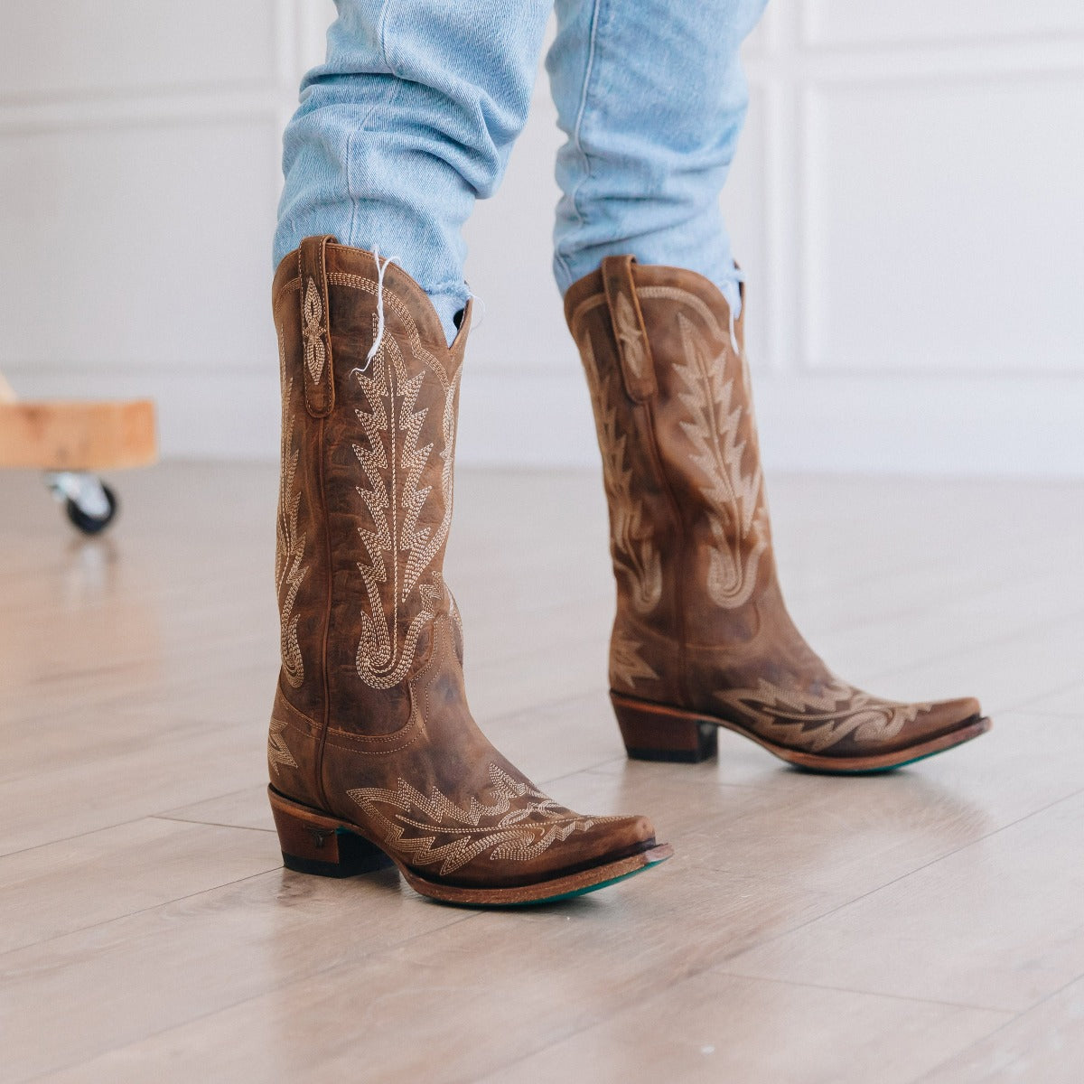 Lexington Boot - Tan **FINAL SALE** Ladies Boot Burnt Tan Western Fashion by Lane