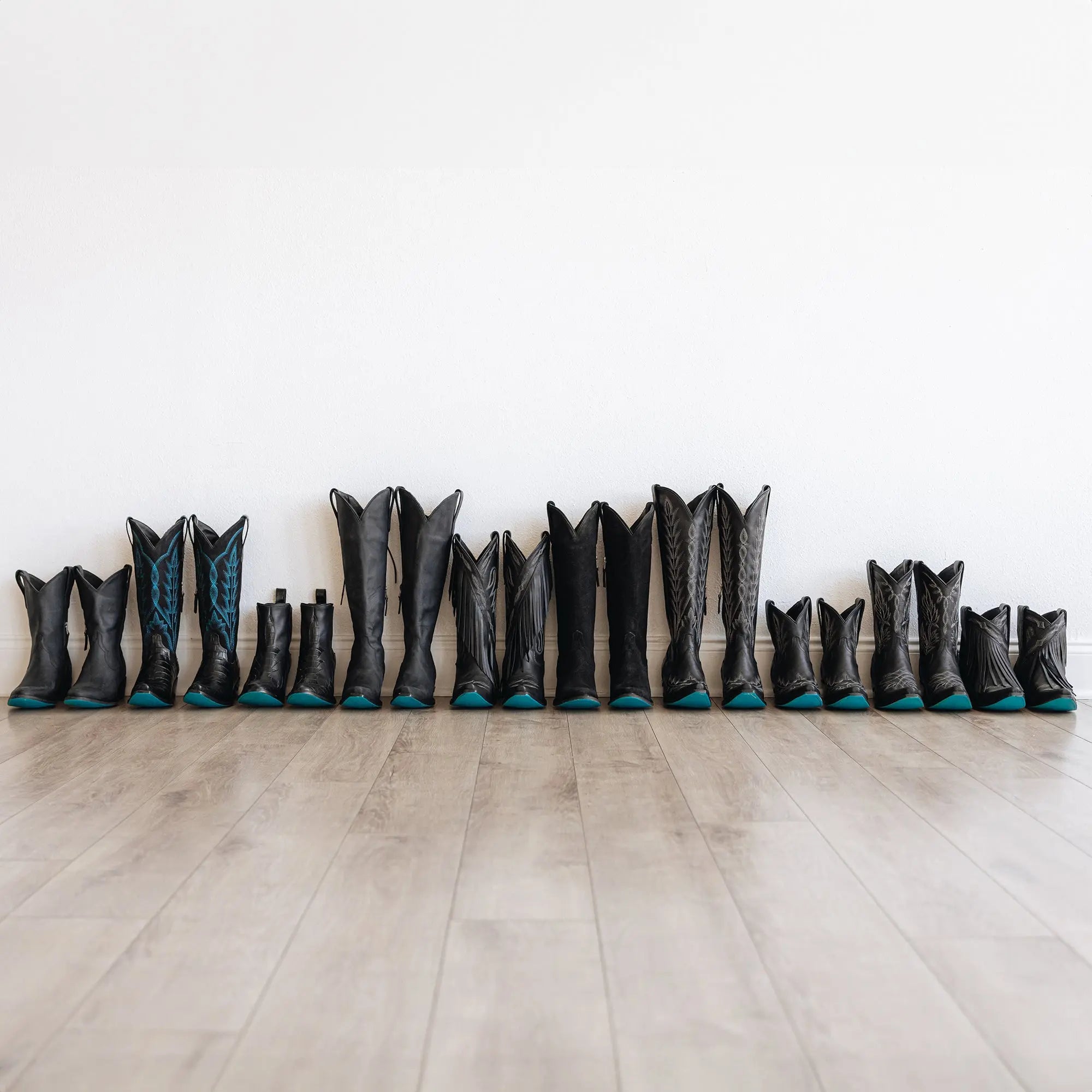 BLACK LEATHER Lane Boots