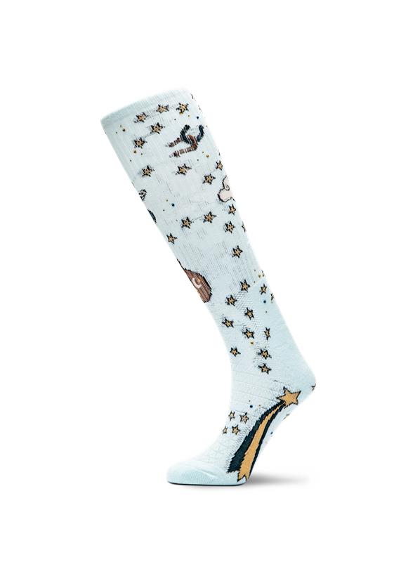 Lucky Cosmic Cowgirl Performance Socks Women's Mid-Calf Socks  Western Fashion by Lane