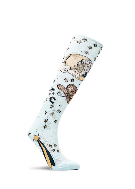 Lucky Cosmic Cowgirl Performance Socks Women's Mid-Calf Socks  Western Fashion by Lane