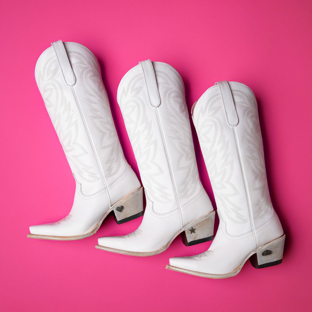 Cloud 9 Megan Moroney Smokeshow - Matte White Ladies Boot Western Fashion by Lane