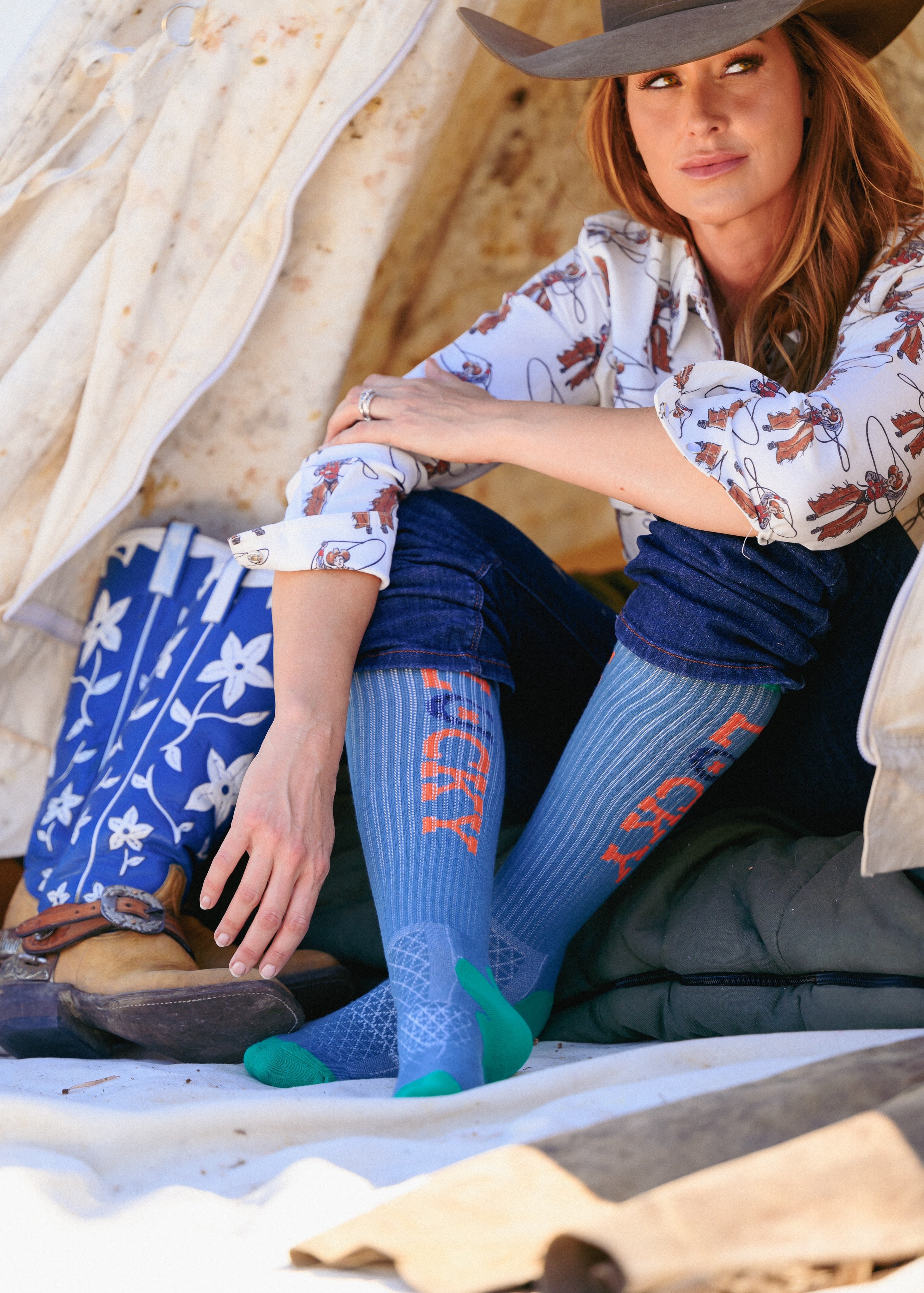 Lucky Denim Performance Socks