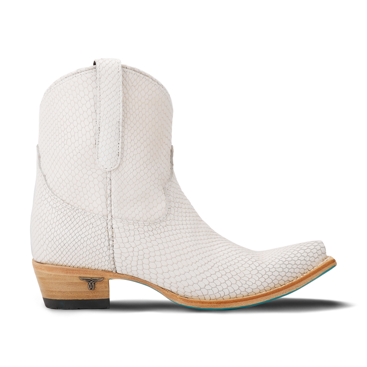 **Final Sale** Emma Jane Bootie - Cream Cobra Ladies Bootie  Western Fashion by Lane