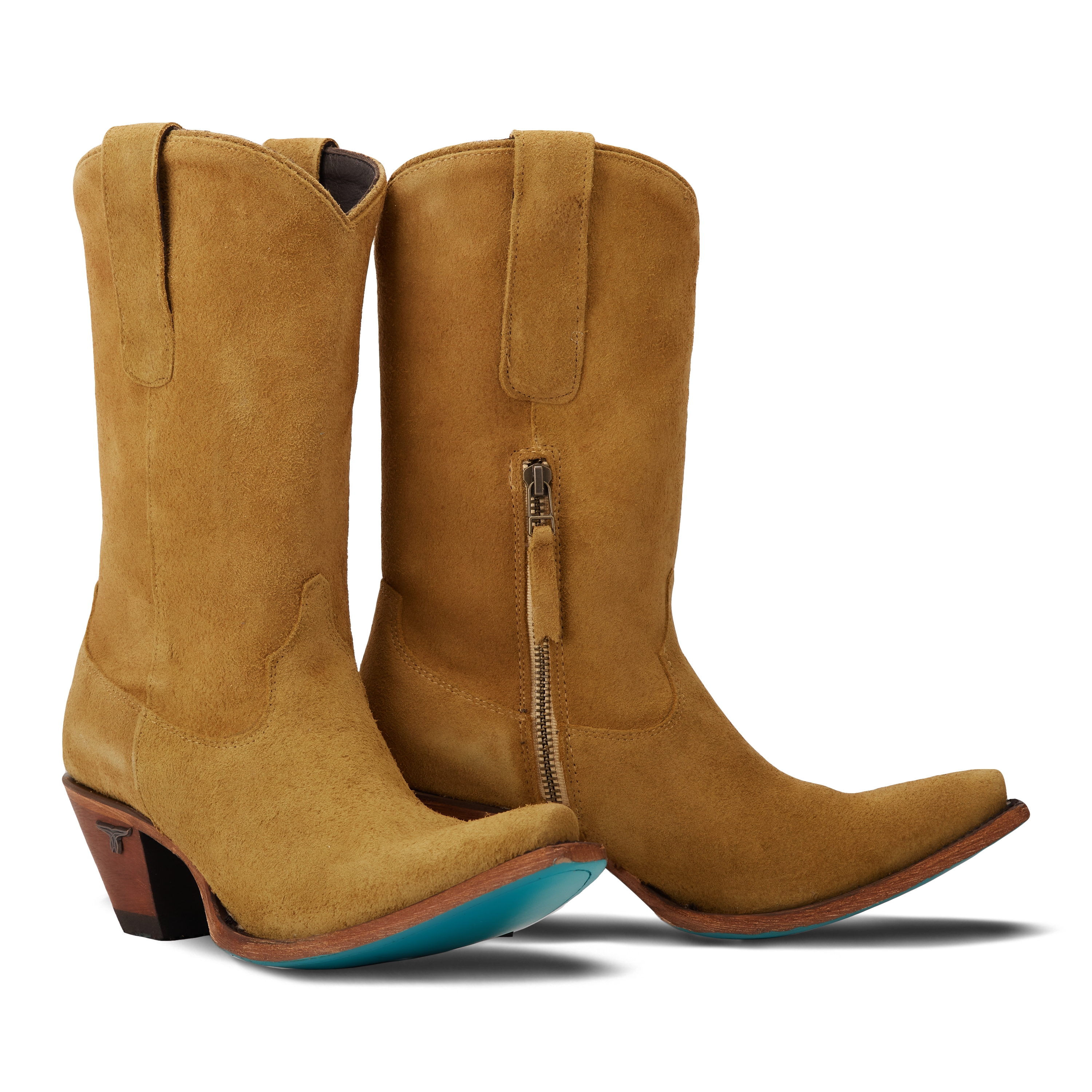 Nice Vice Midi - Golden Suede **FINAL SALE** Ladies Boot Golden Suede Western Fashion by Lane