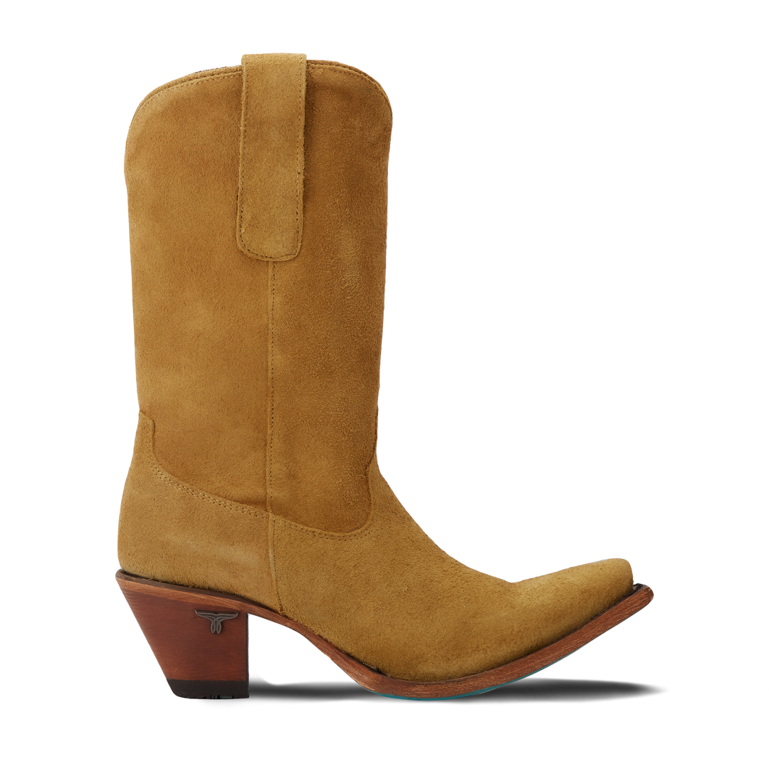 **Final Sale** Nice Vice - Golden Suede Ladies Boot  Western Fashion by Lane