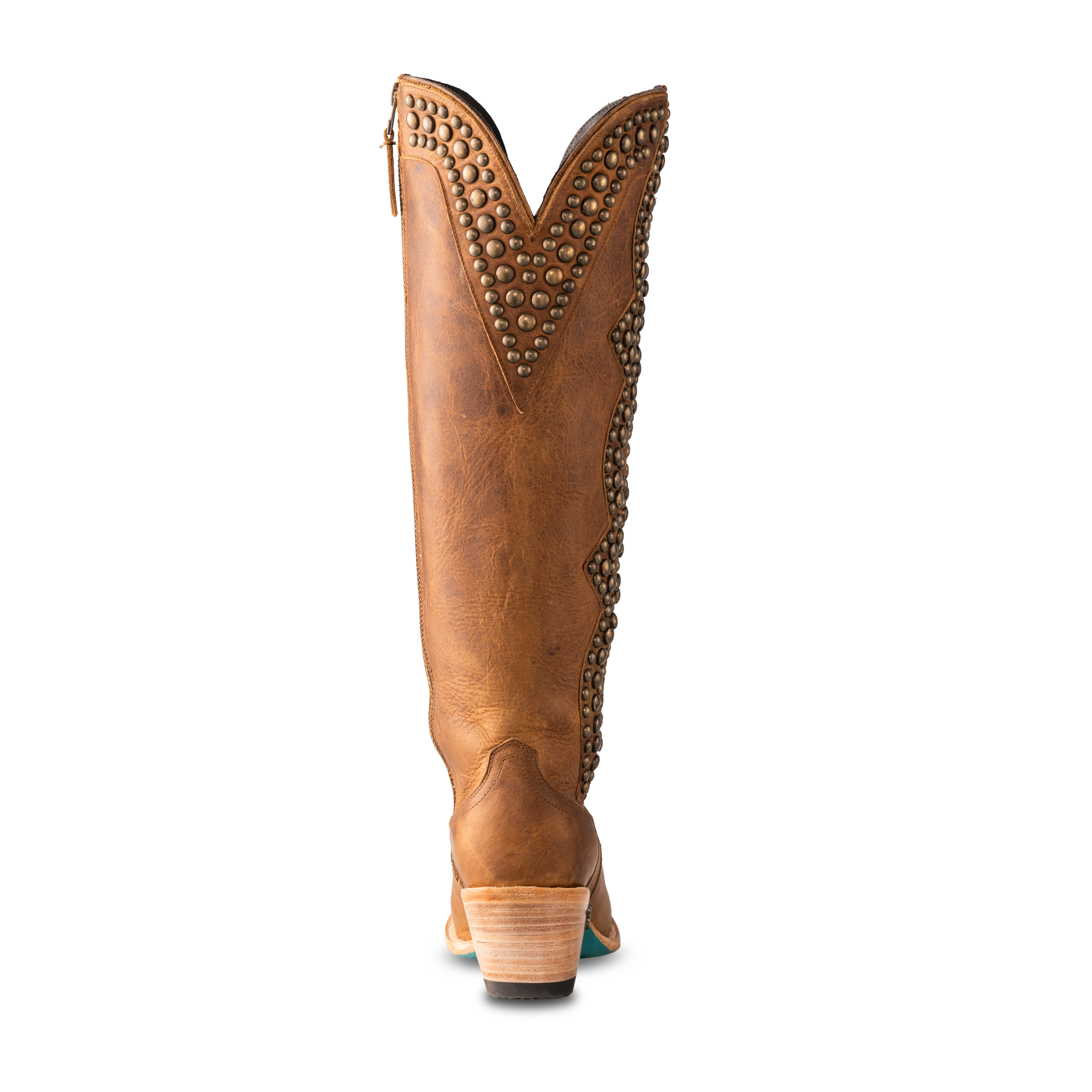 Studded Helix Knee High - Desert Clay Lane Boots