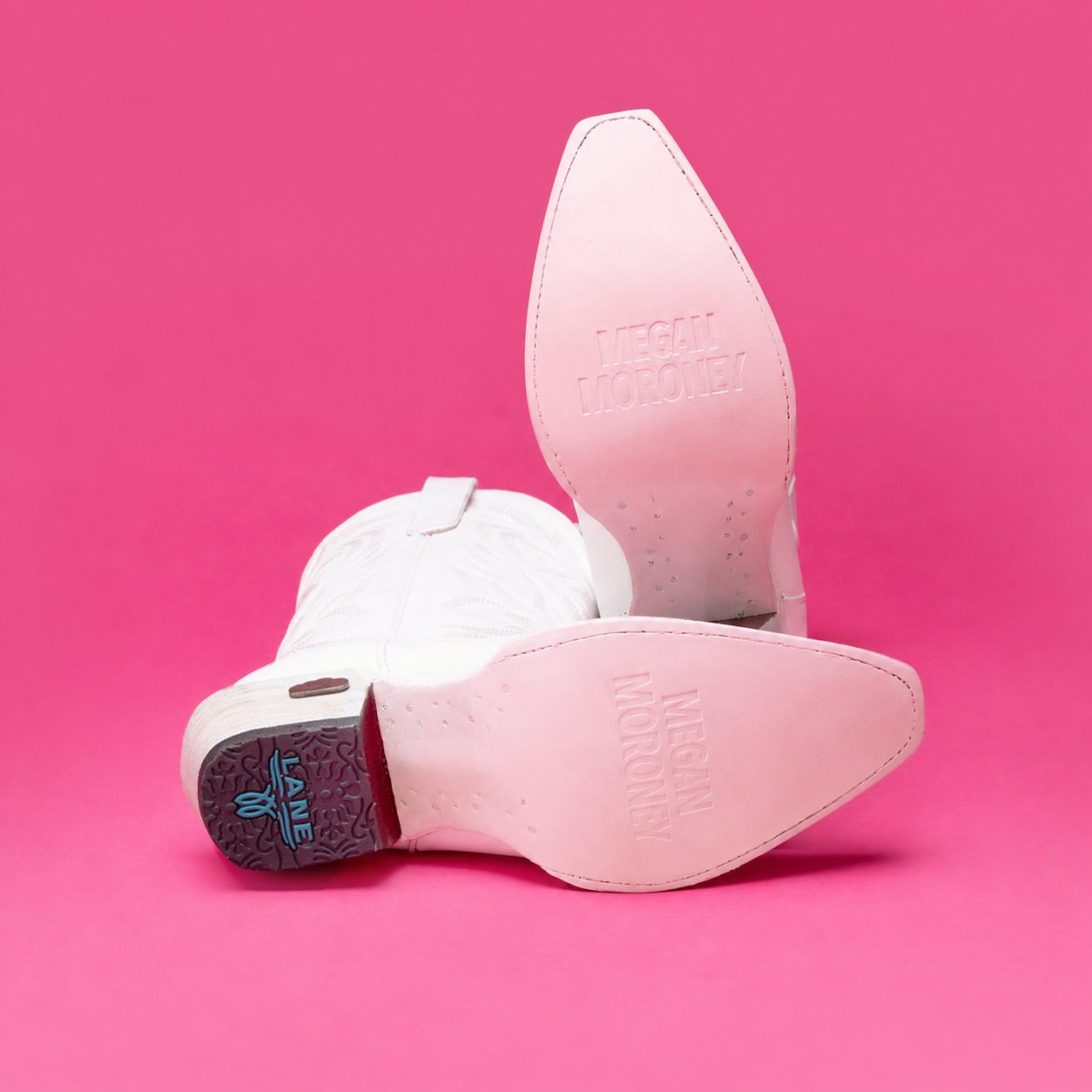 Cloud 9 Megan Moroney Smokeshow - Matte White Ladies Boot Western Fashion by Lane