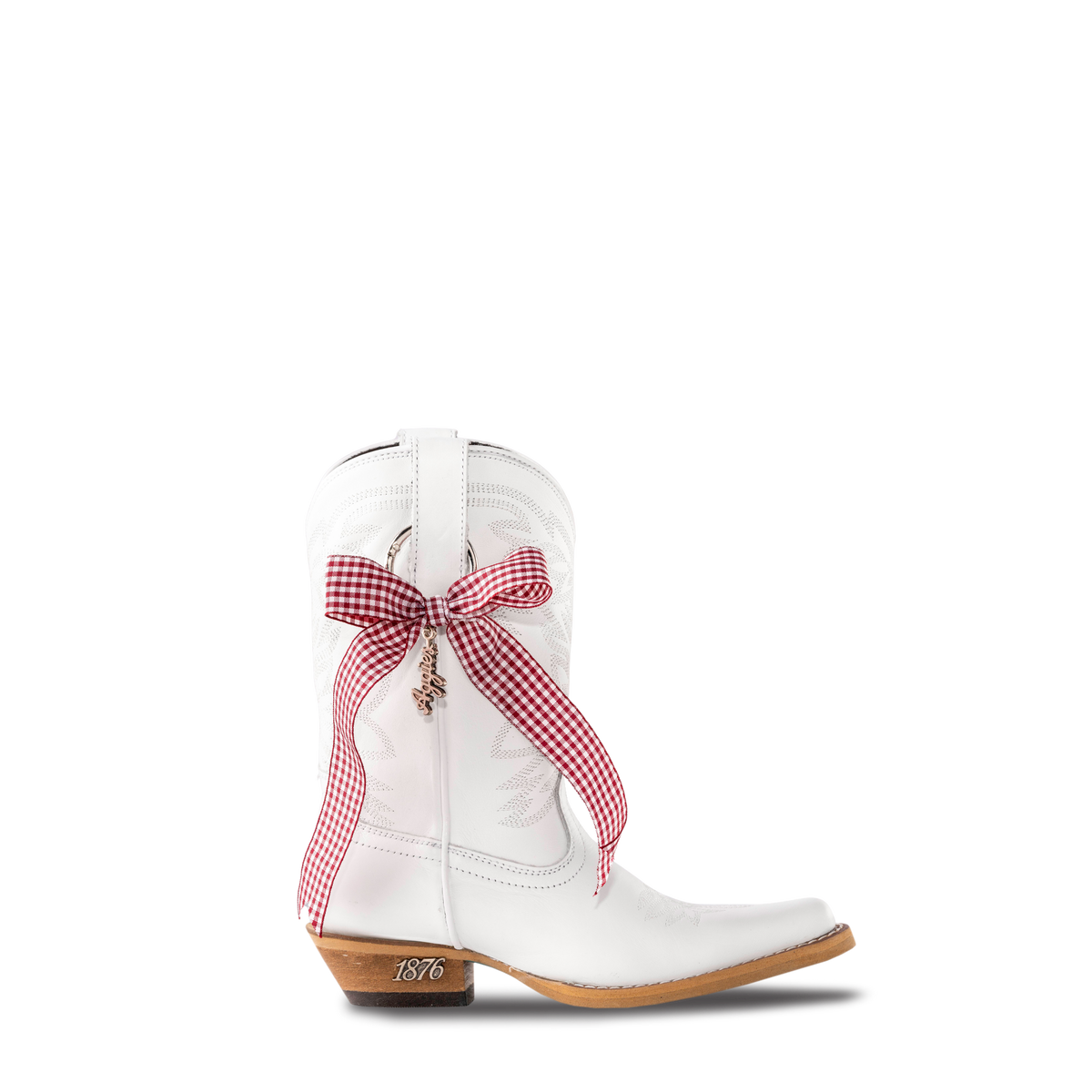 Texas A&M Future Legacy Lil' Lane Girls Boots - Matte White Kids Boots Western Fashion by Lane