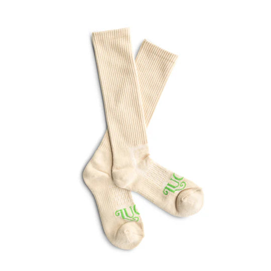 The Cowboy Tan Socks Women's Mid-Calf Socks Western Fashion by Lane