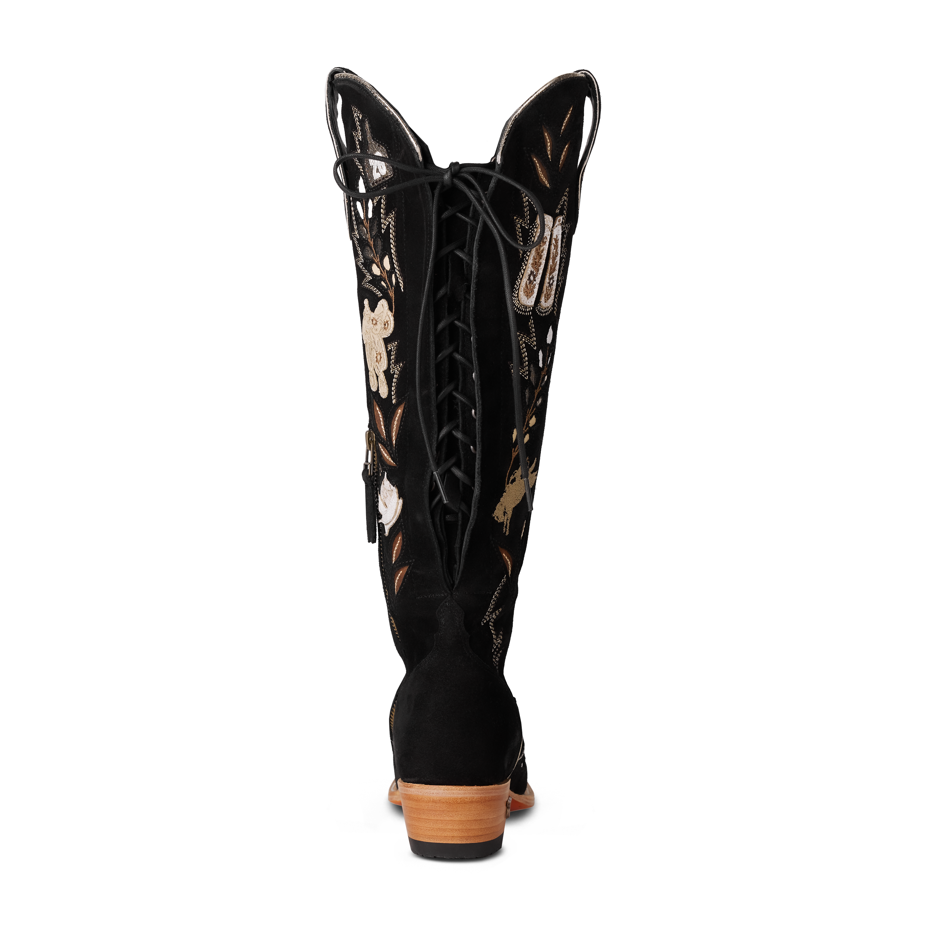 Houston Rodeo Ladies Knee High 2026 Limited Edition - Jet Black Ladies Boot Western Fashion by Lane