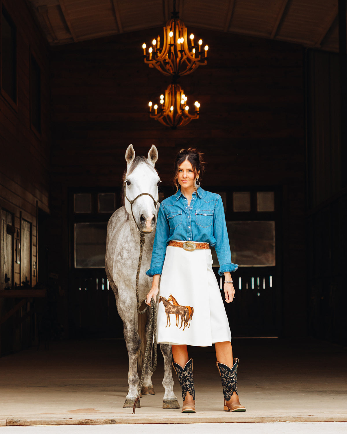 Bridlewood Square - Desert Clay Ladies Boot Western Fashion by Lane