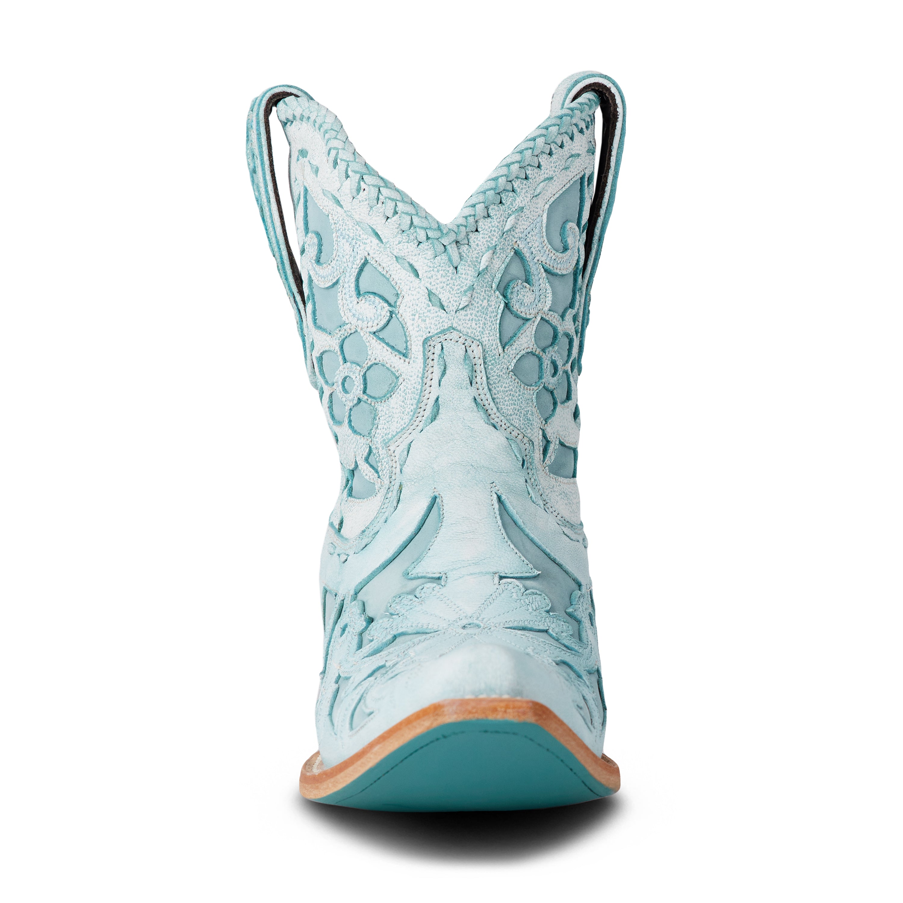 Robin Bootie - Powder Blue Ladies Bootie  Western Fashion by Lane