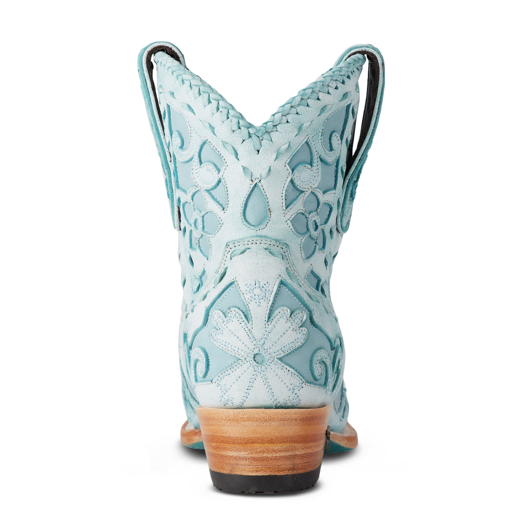 Robin Bootie - Powder Blue Ladies Bootie  Western Fashion by Lane