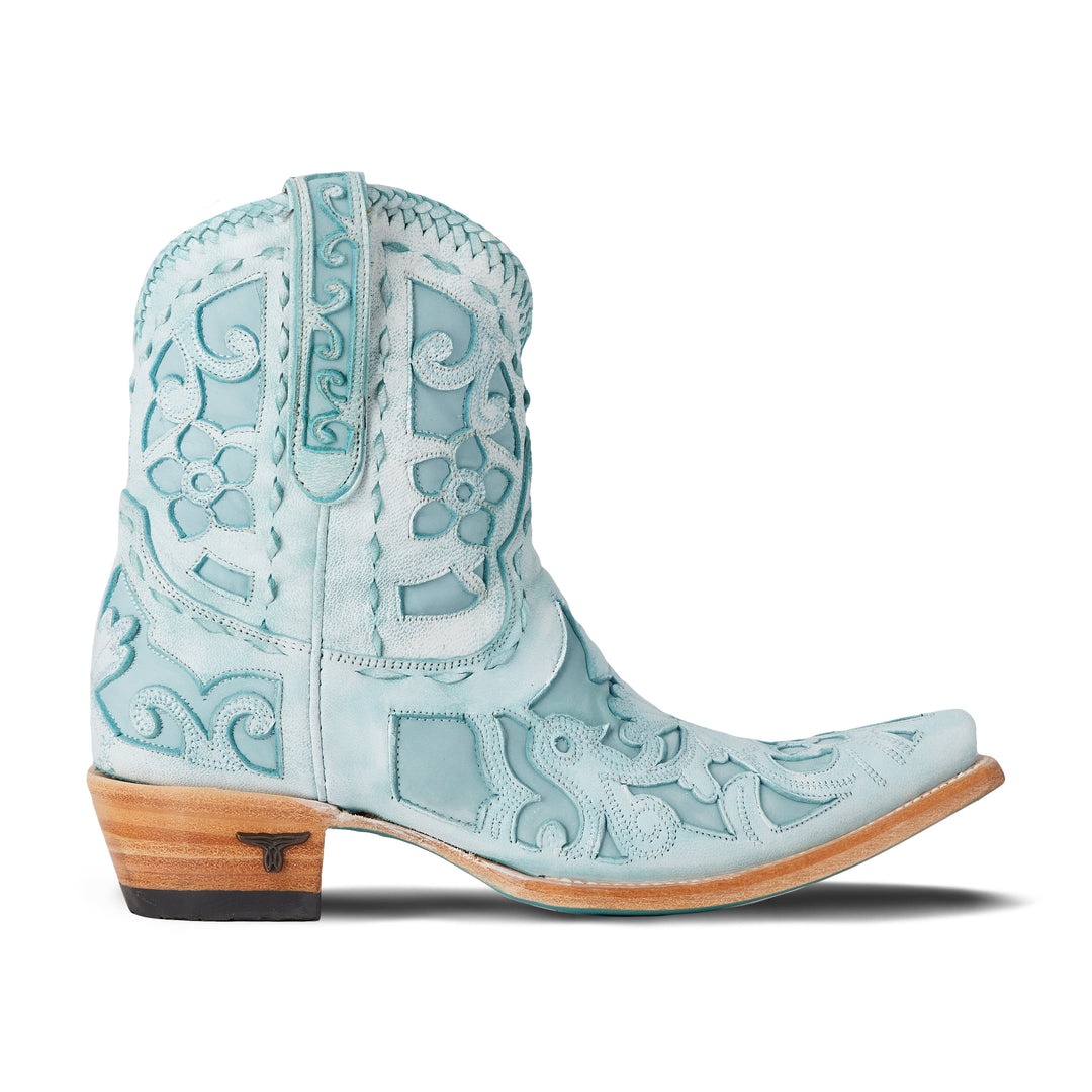 Robin Bootie - Powder Blue Ladies Bootie  Western Fashion by Lane