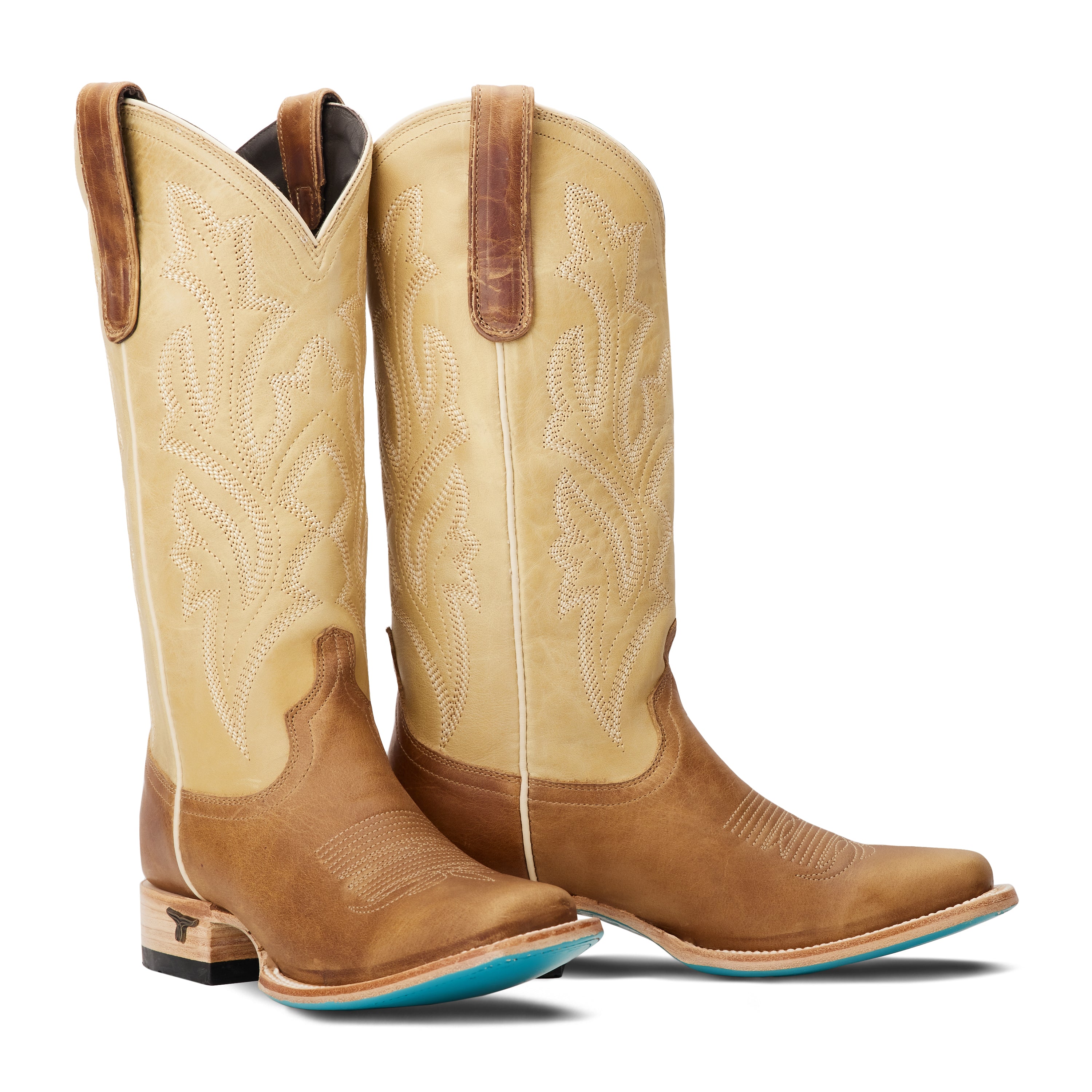 Classic Square Boot - Desert Clay & Buttermilk Ladies Boot Desert Clay Western Fashion by Lane