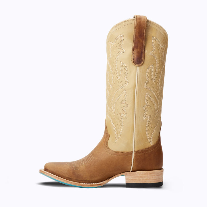 Classic Square - Desert Clay & Buttermilk Ladies Boot  Western Fashion by Lane