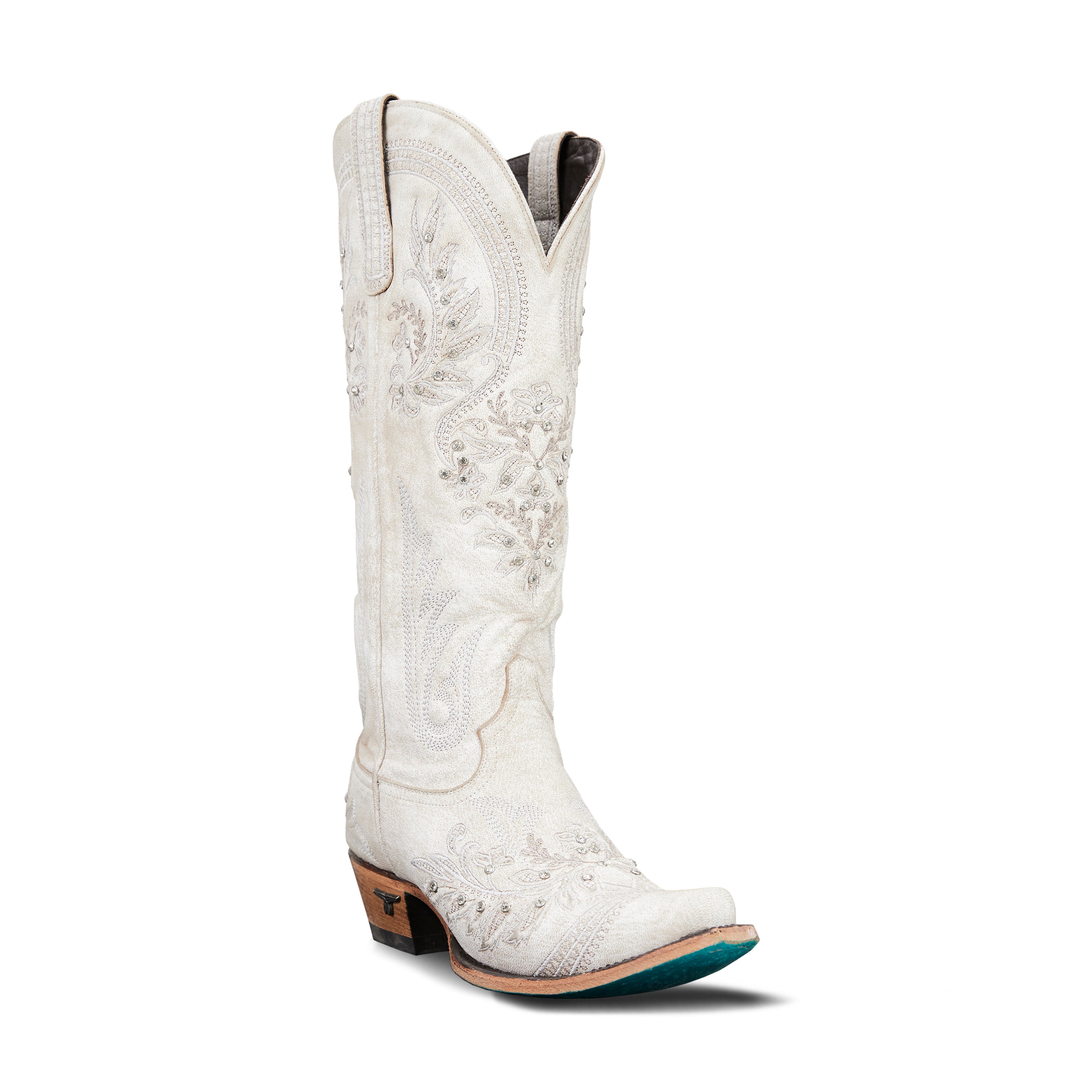 Santorini Boot - Ceramic Crackle Ladies Boot Western Fashion by Lane