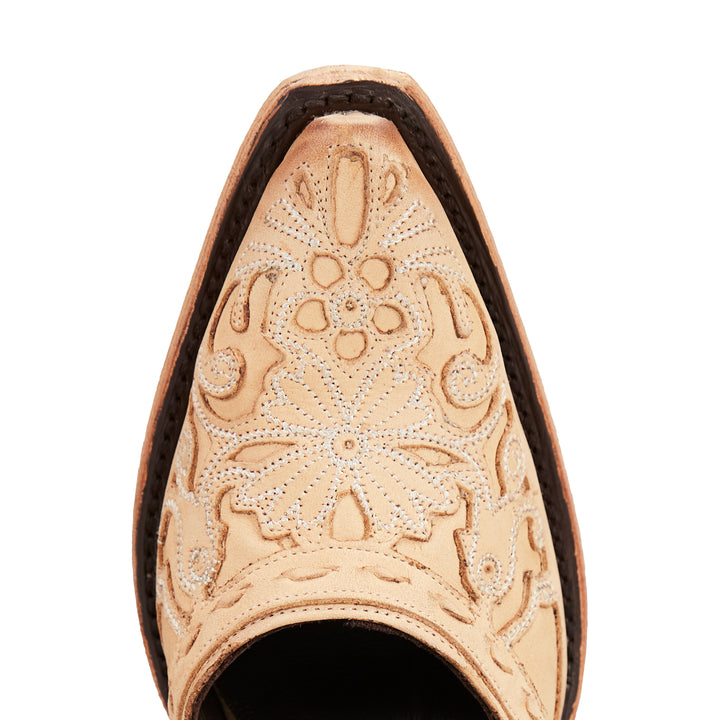 Robin Slingback Mule - Bone Mule Western Fashion by Lane