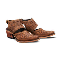 Robin Slingback Mule - Burnt Caramel Mule Burnt Caramel Western Fashion by Lane