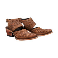 Robin Slingback Mule - Burnt Caramel Mule Western Fashion by Lane