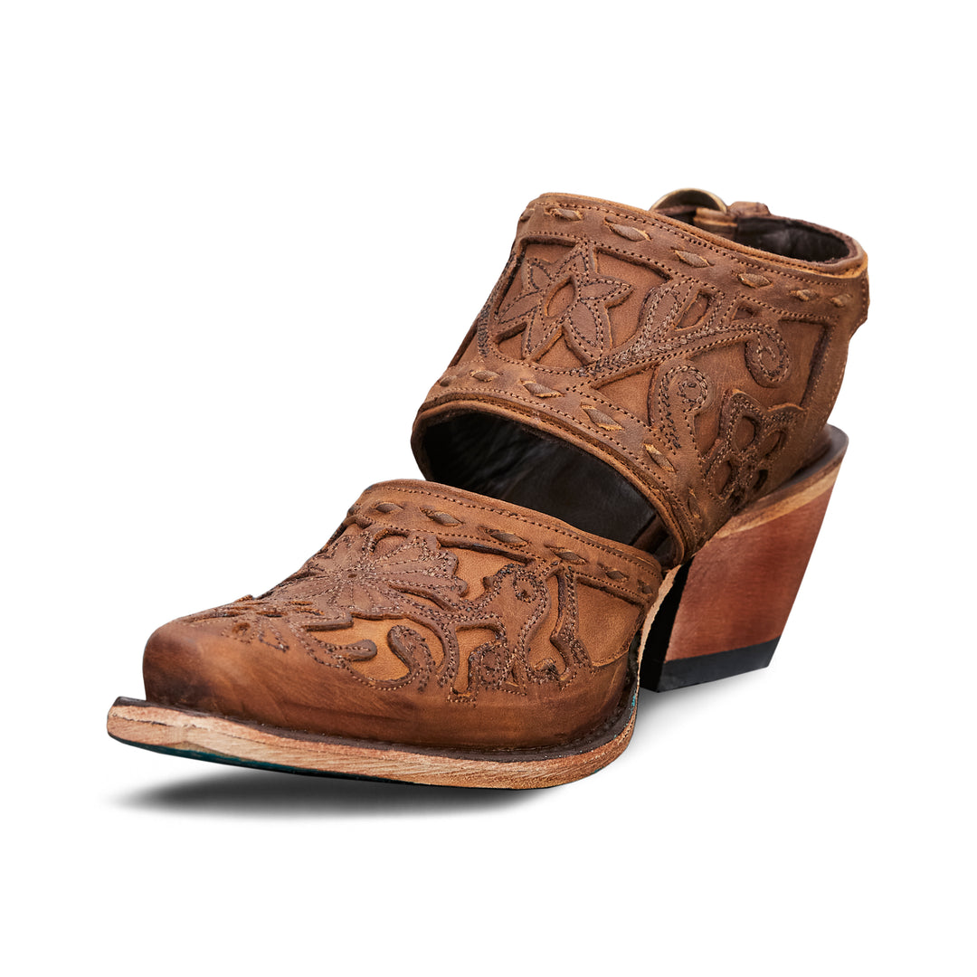 Robin Slingback Mule - Burnt Caramel Mule Western Fashion by Lane