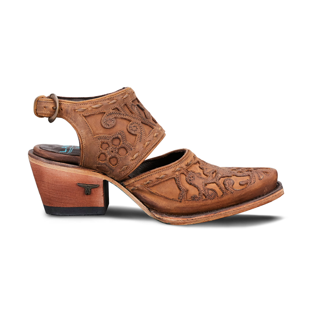 Robin Slingback Mule - Burnt Caramel Mule Western Fashion by Lane